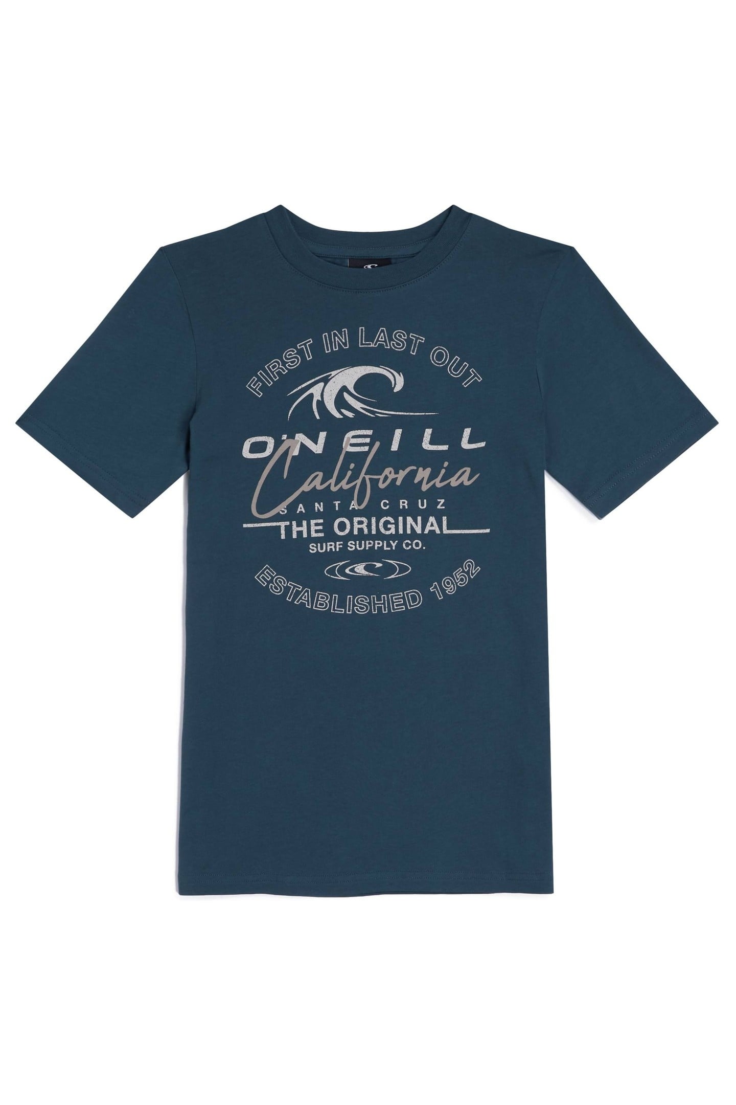 BOYS O'NEILL CALI WAVE T-SHIRT ALMA STEEL 1