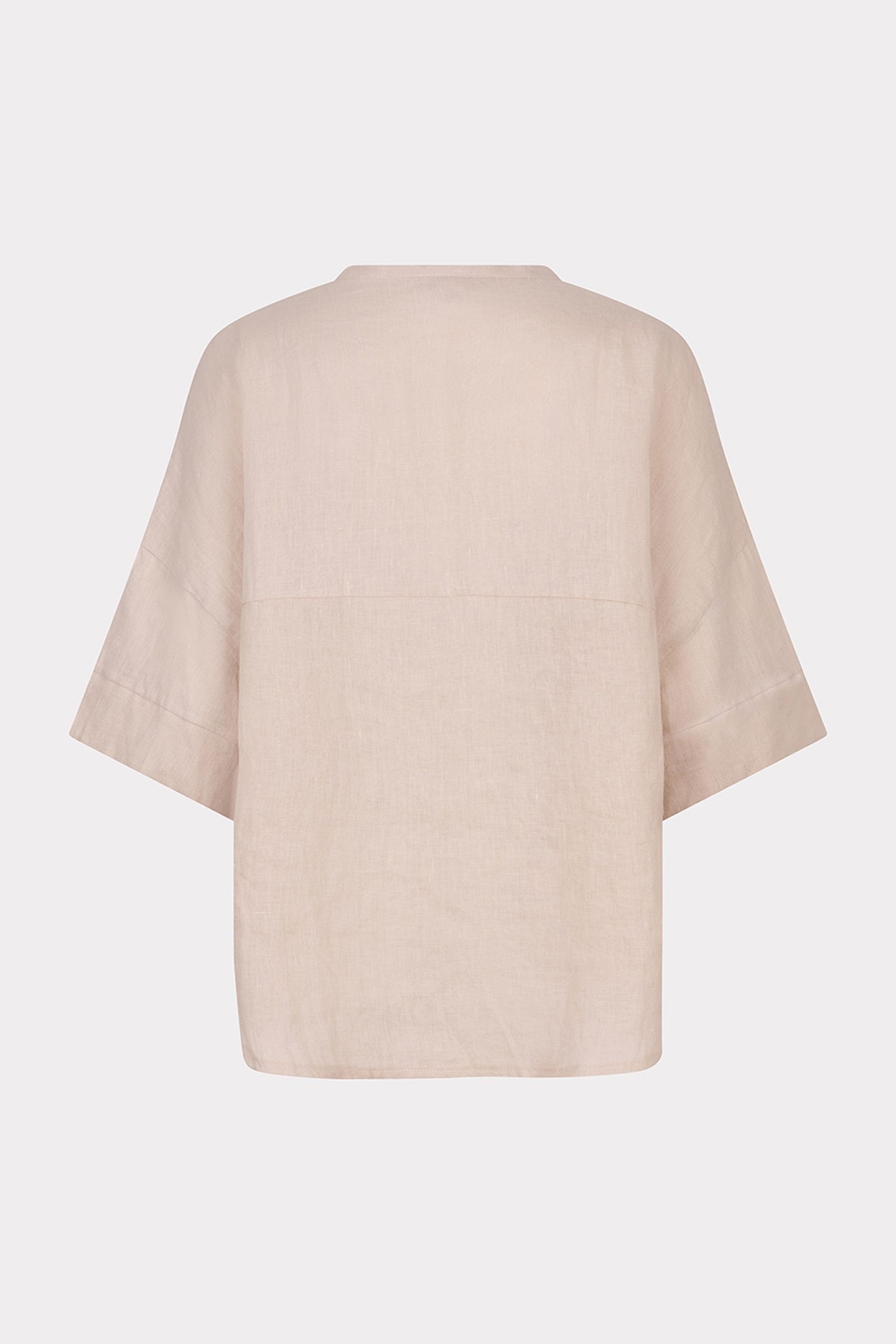 BLOUSE OVERSIZED LINEN SAND 5