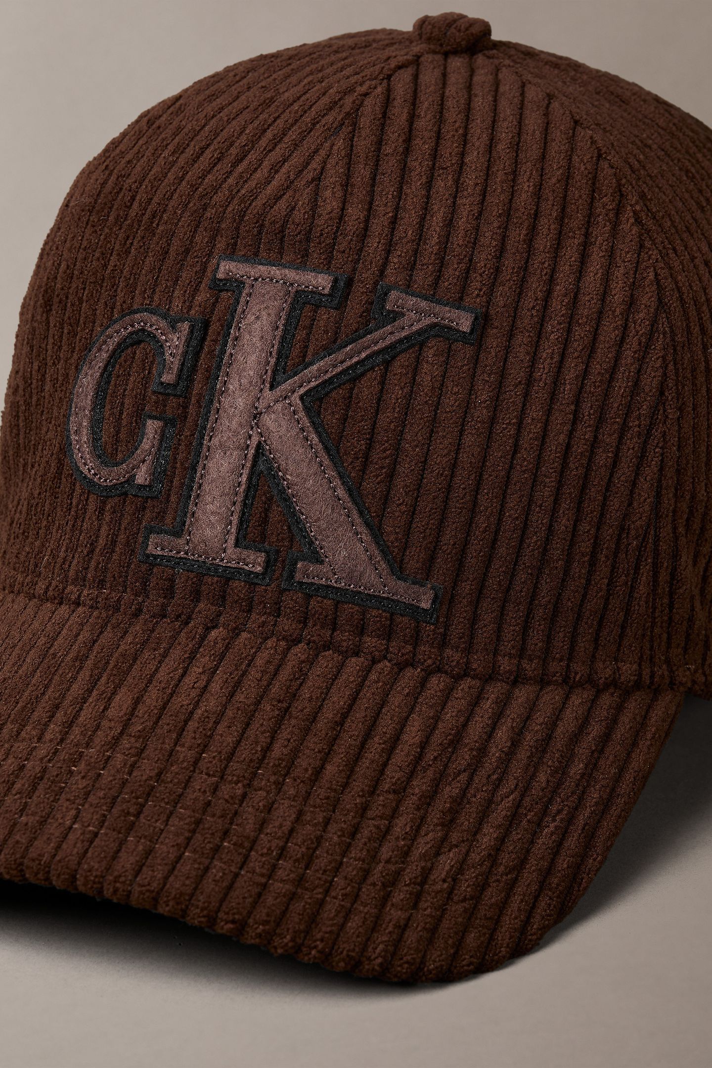 FELT MONOGRAM PATCH CAP CHOCOLATE MARTINI 4