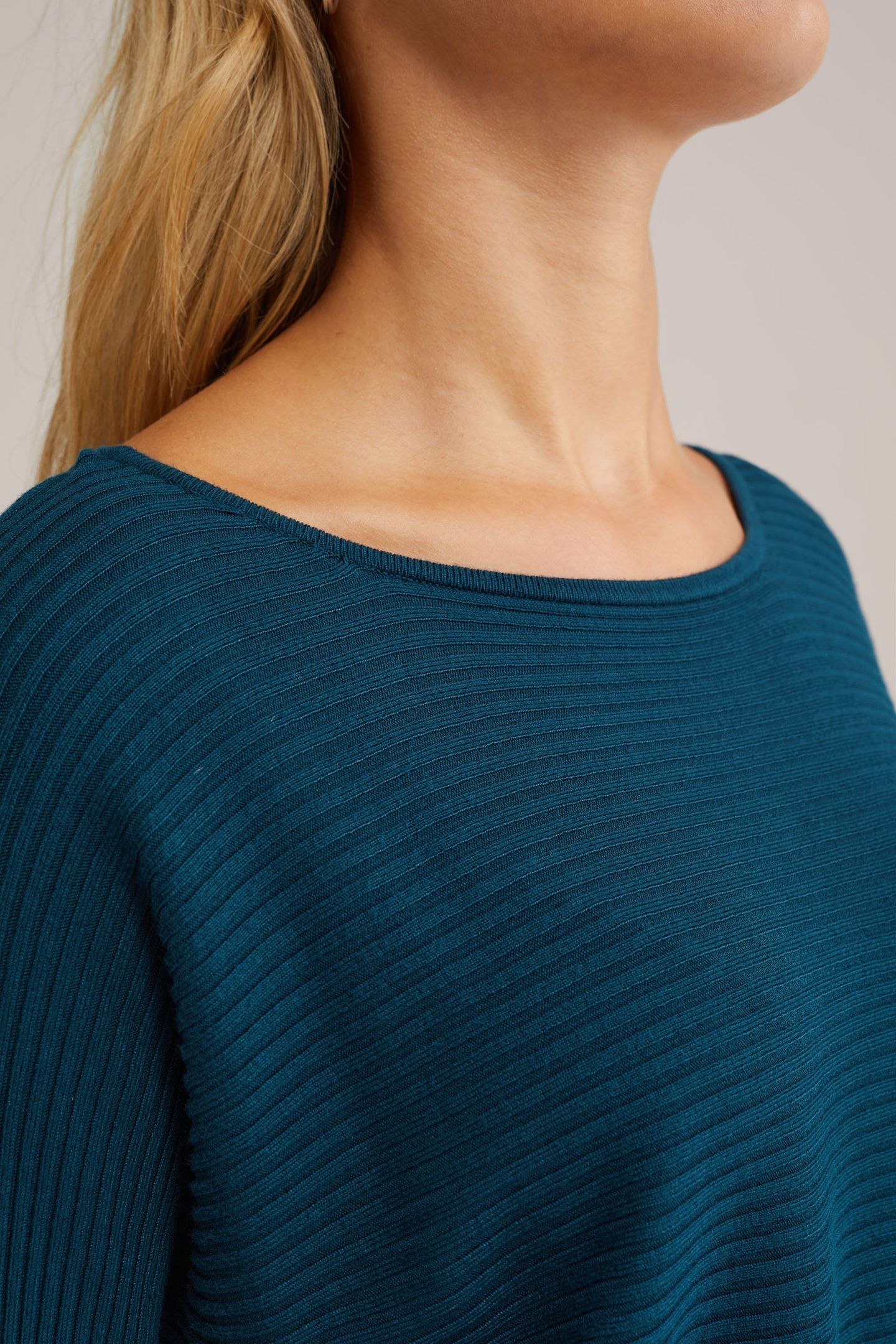 KNITTED PULLOVER GREEN BLUE 5