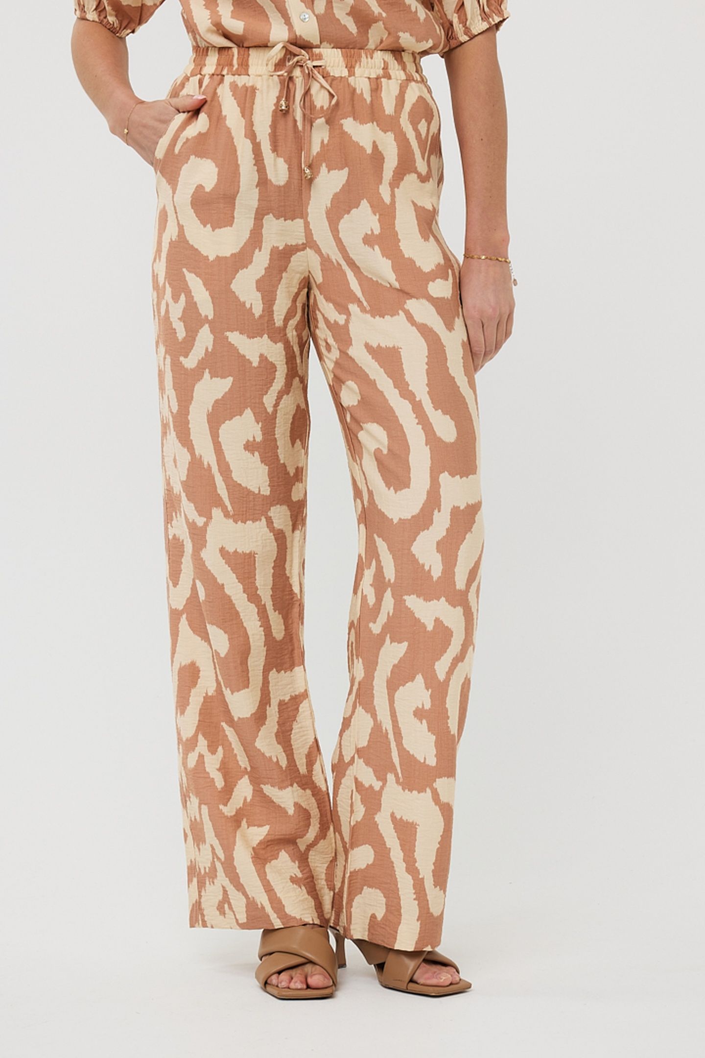 TROUSERS SOLAR SWING PRINT 2