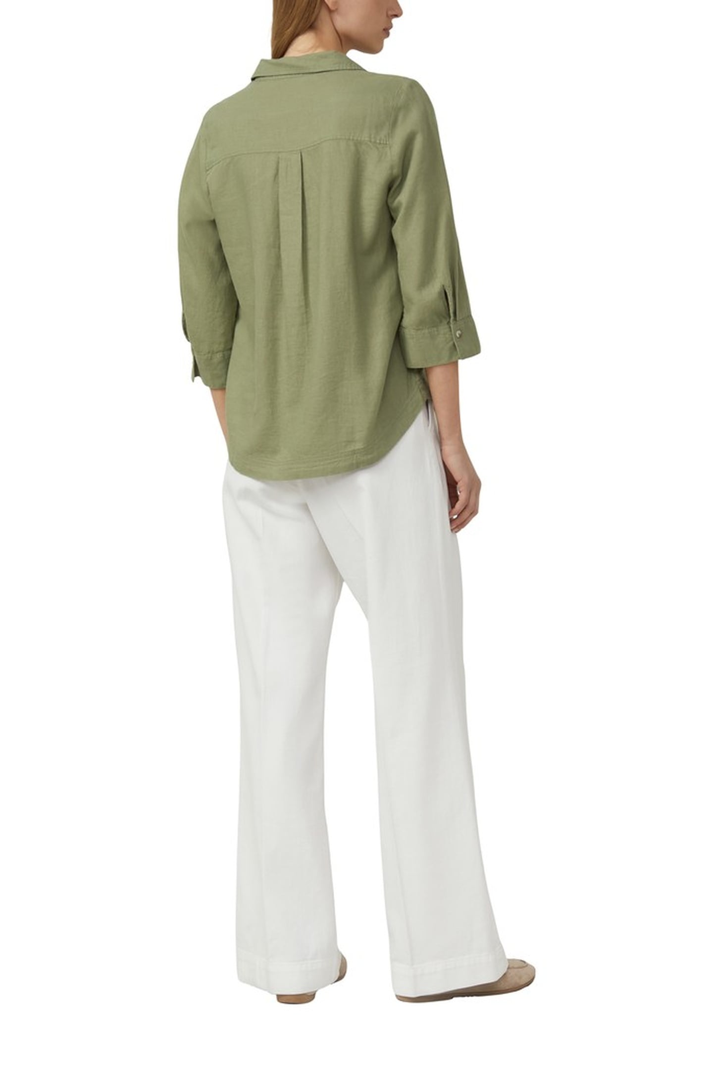 S.OLIVER BLOUSES DARK GREEN 3
