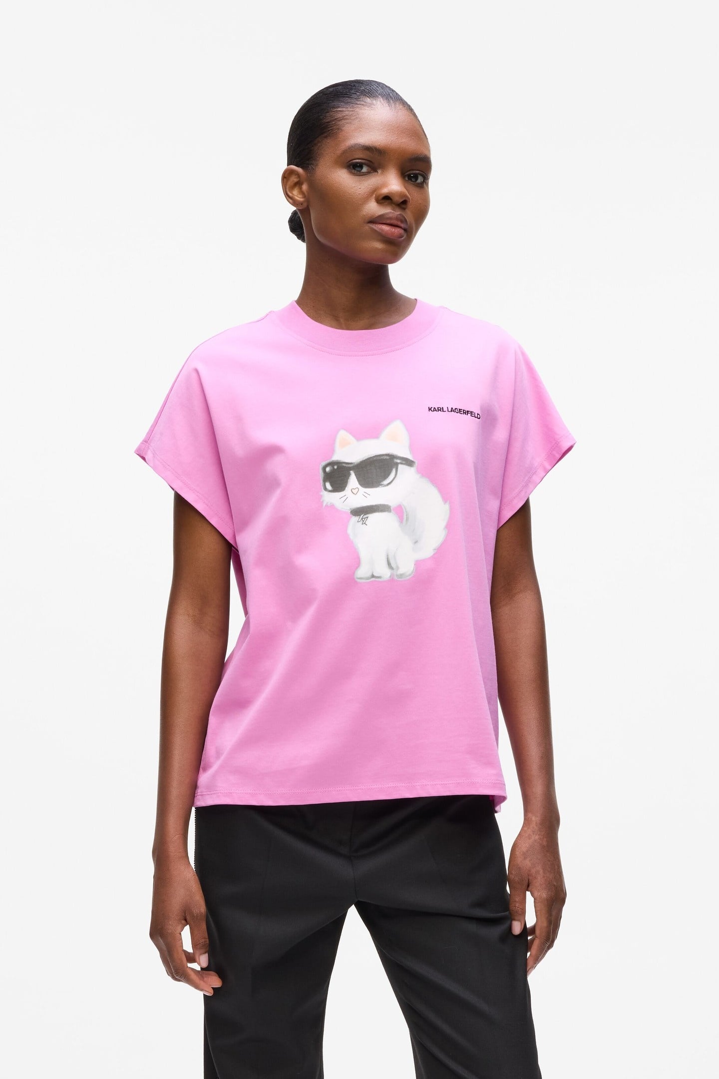 IKON AQUARELLE C LOOSE T-SHIRT OPERA MAUVE 1