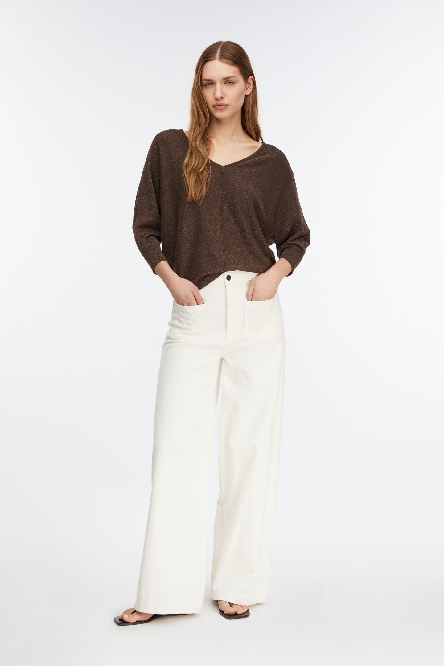 COMMA PULLOVER BROWN 3