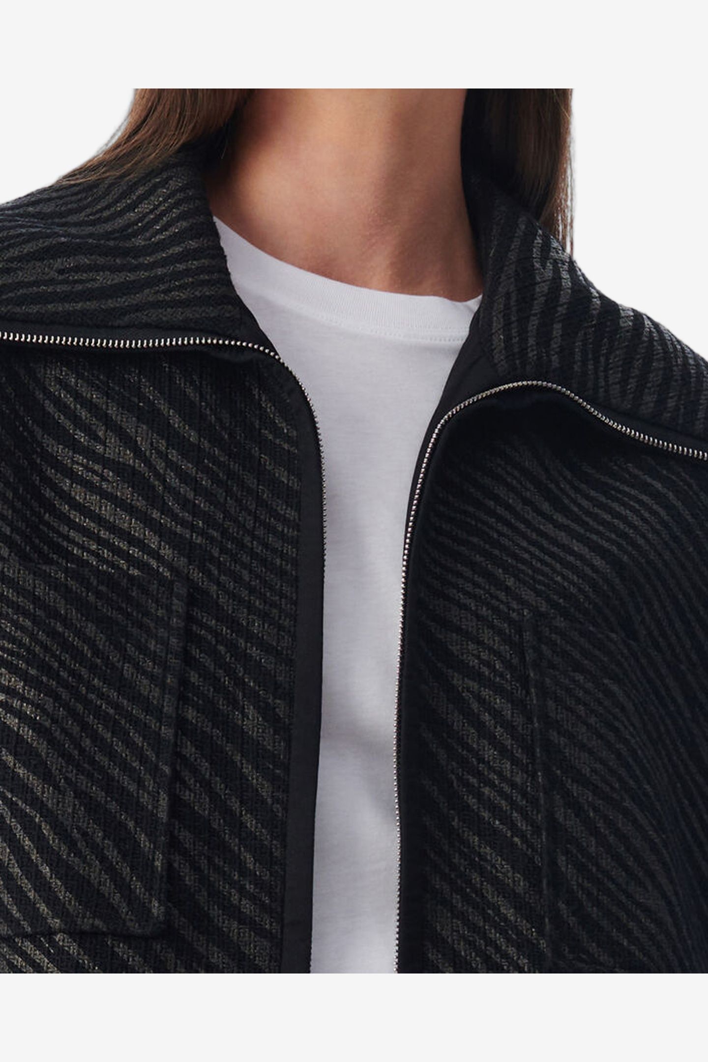 ALINA JACKET BLACK ZEBRA 6