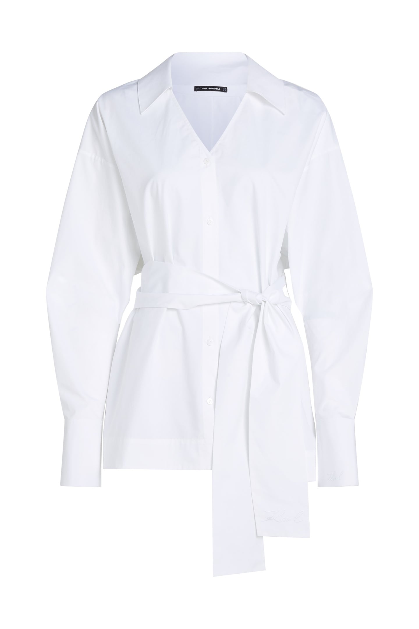 POPLIN FASHION SHIRT WHITE 5
