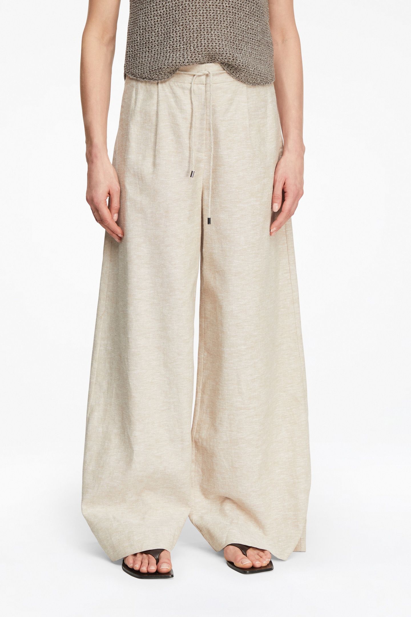 COMMA PANTS BEIGE 1