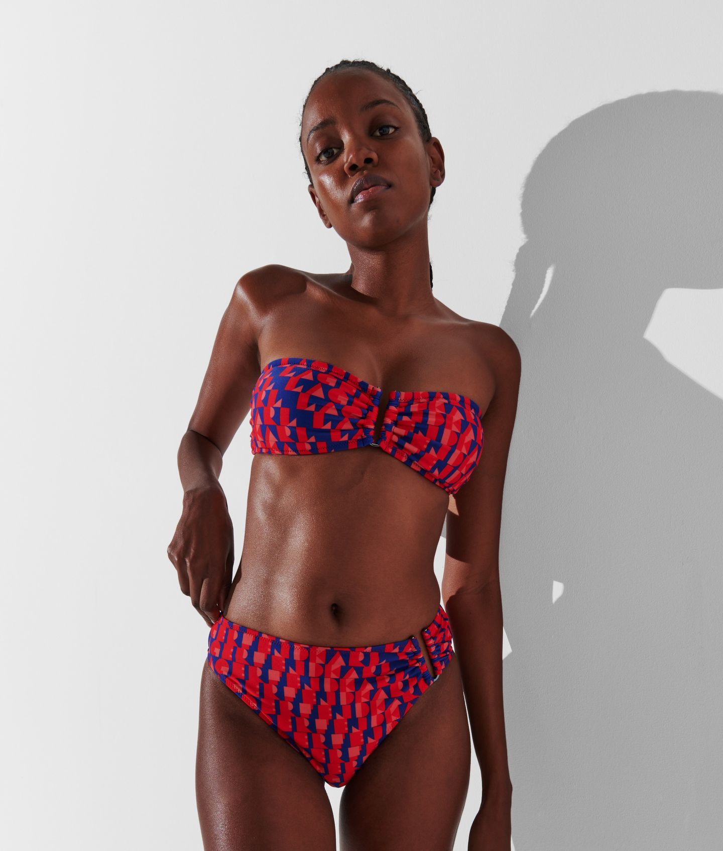 ABSTRACT AOP U-RING BANDEAU ABSTRACT AOP BLUE 3