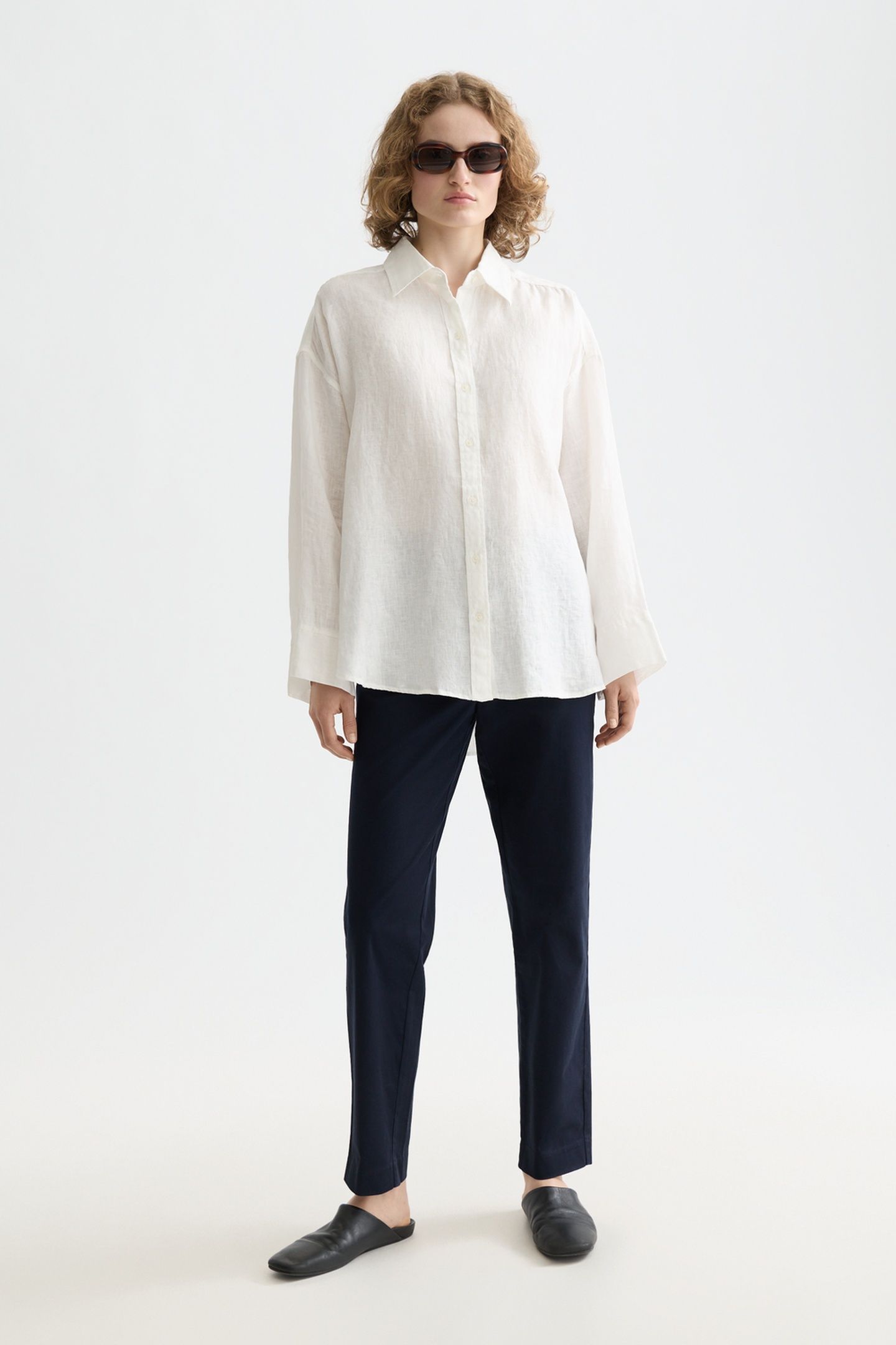 LINEN SHIRT WHITE 2