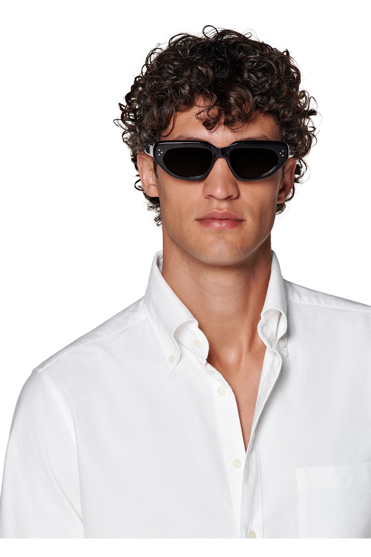WASHED OXFORD CASUAL SHIRTS WHITE 3