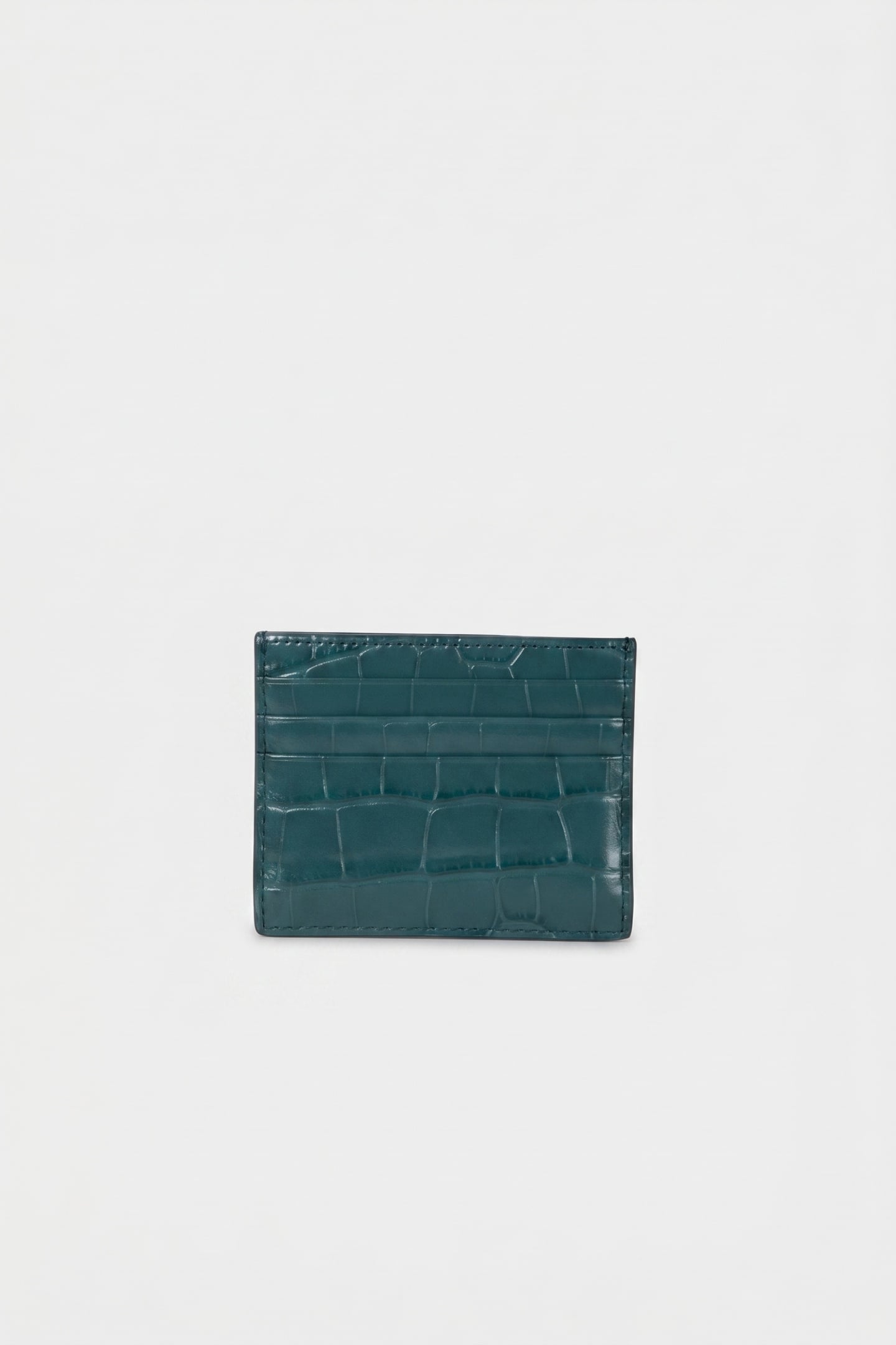 CLASSIC CREDIT CARD CASE TEAL 2