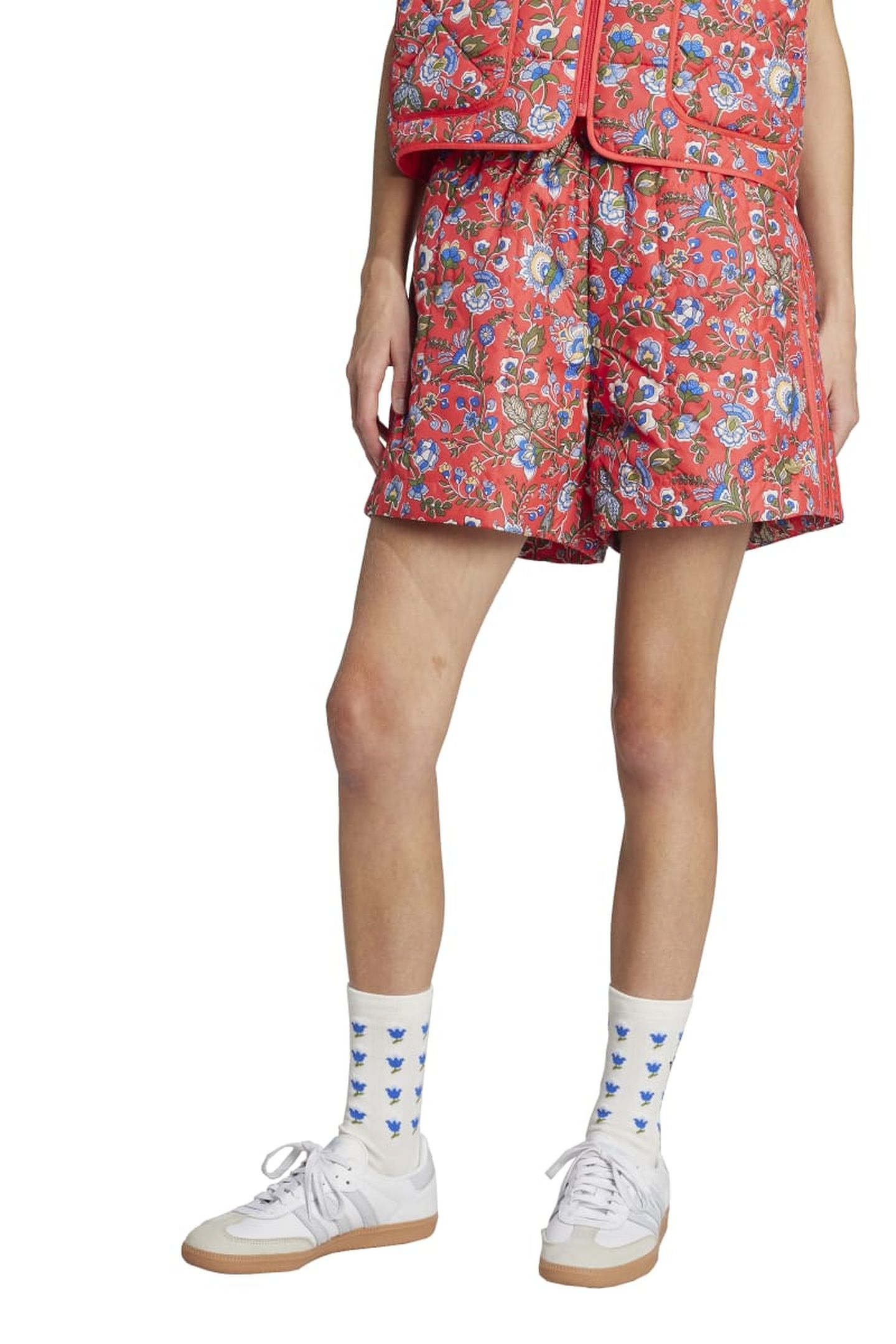 ORIGINALS ADIDAS ORIGINALS X LIBERTY LONDON QUILTED SHORTS S 1