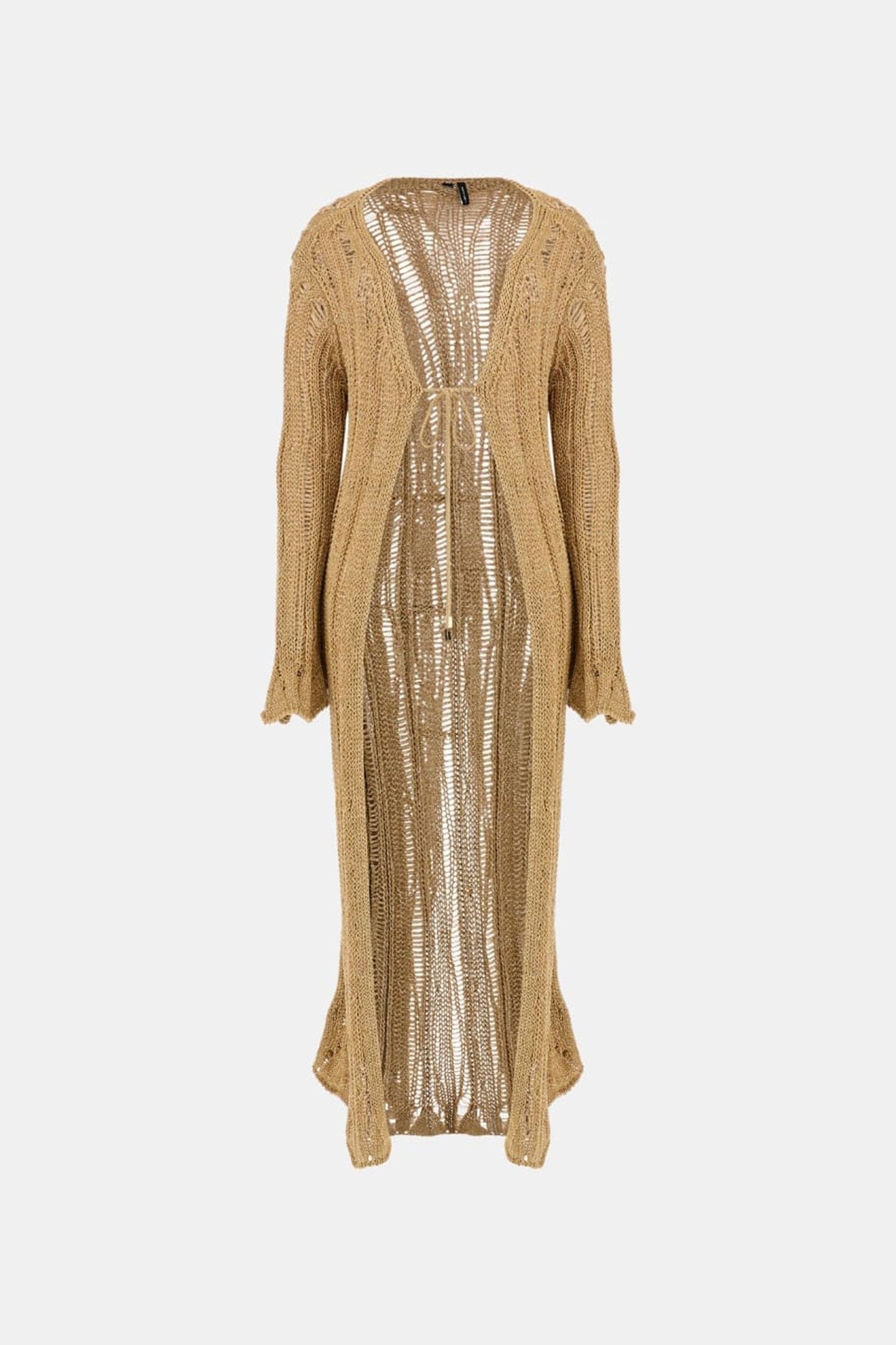 LUCKY LS LONG CARDI ANTIQUE GOLD MULTI 10