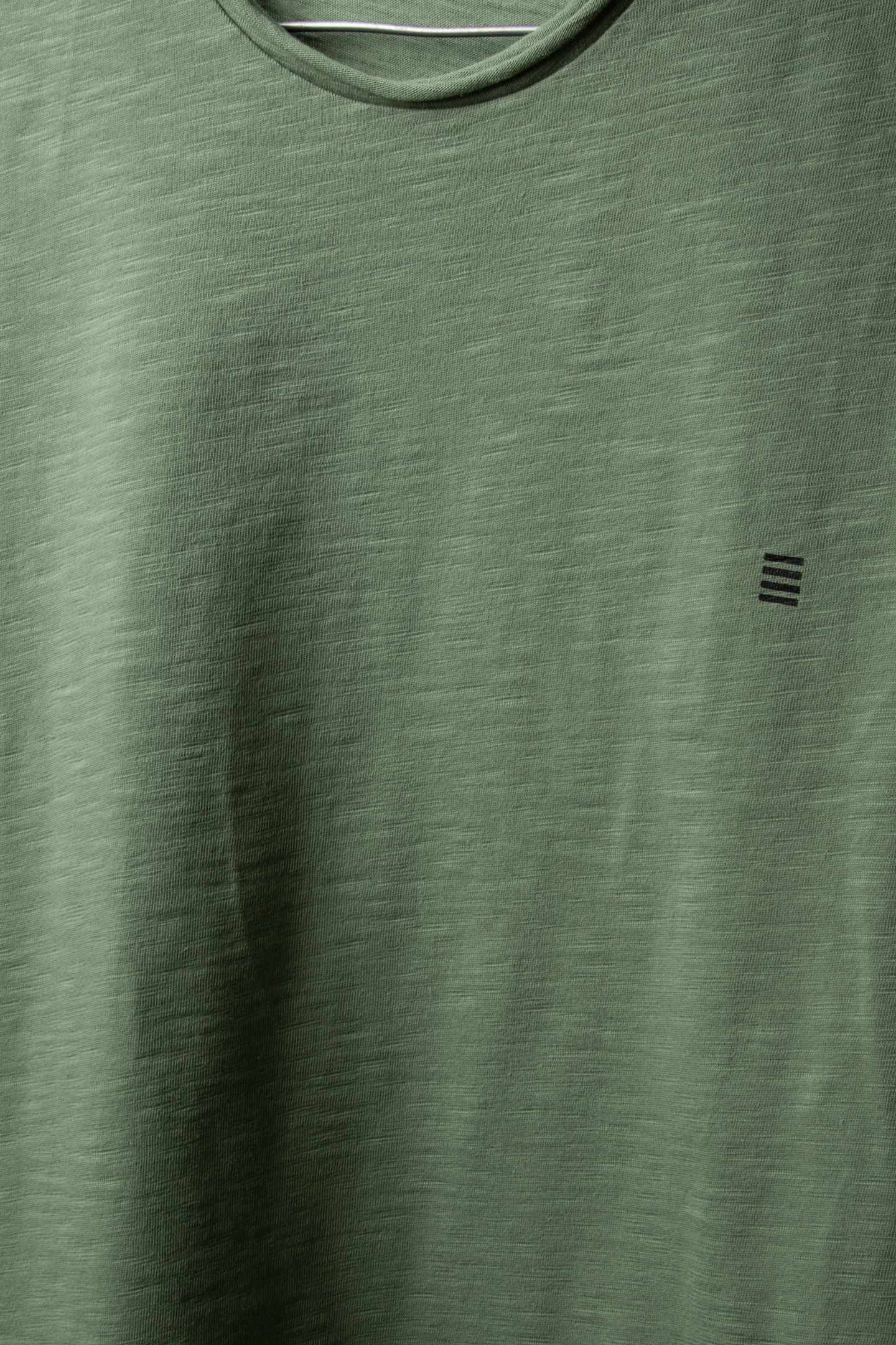 T-SHIRT CREWNECK SLUB GREEN 4
