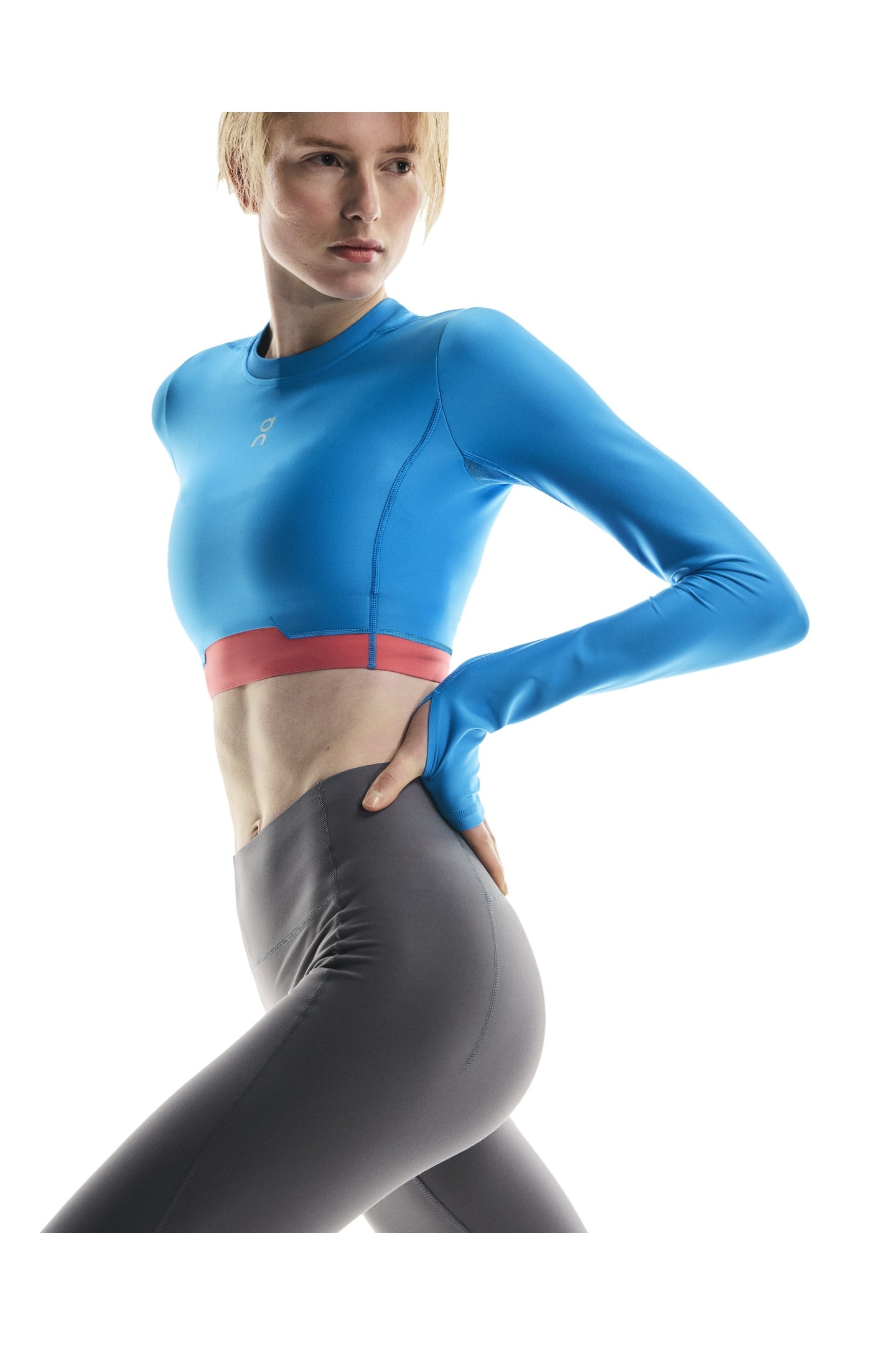 TRAIN LONG SLEEVE CROP 1 W MALIBU MALIBU 7