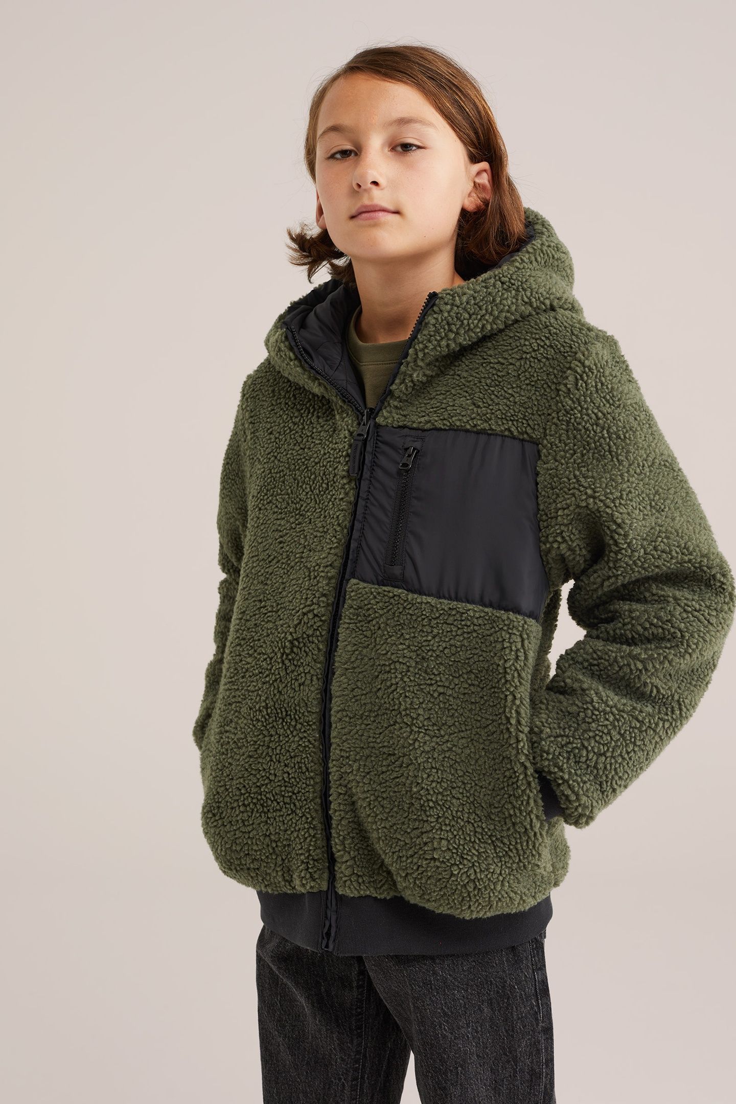 JACKET REVERSIBLE BOMBER BLACK 2