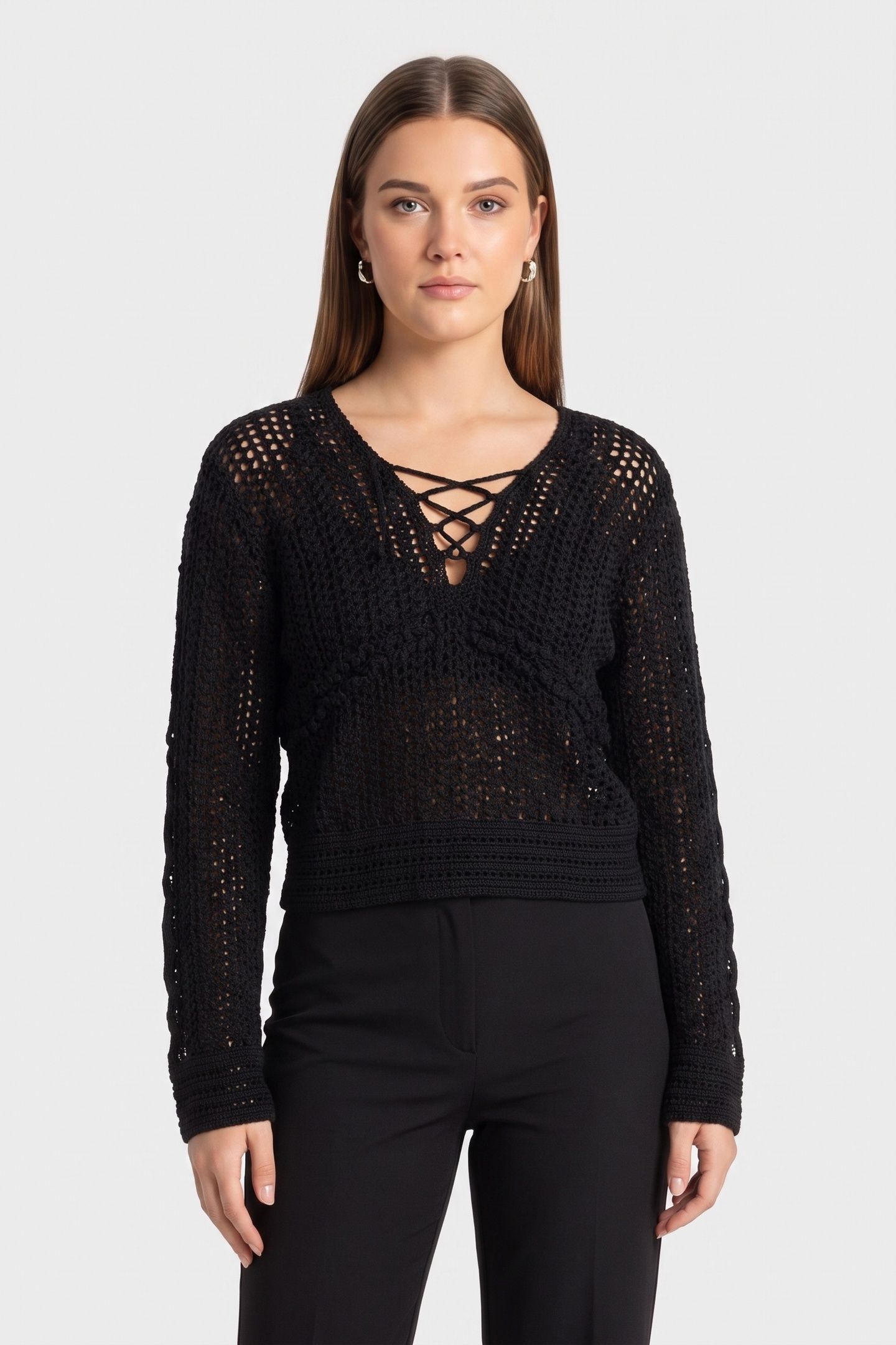 KETTIE PULLOVER BLACK 1