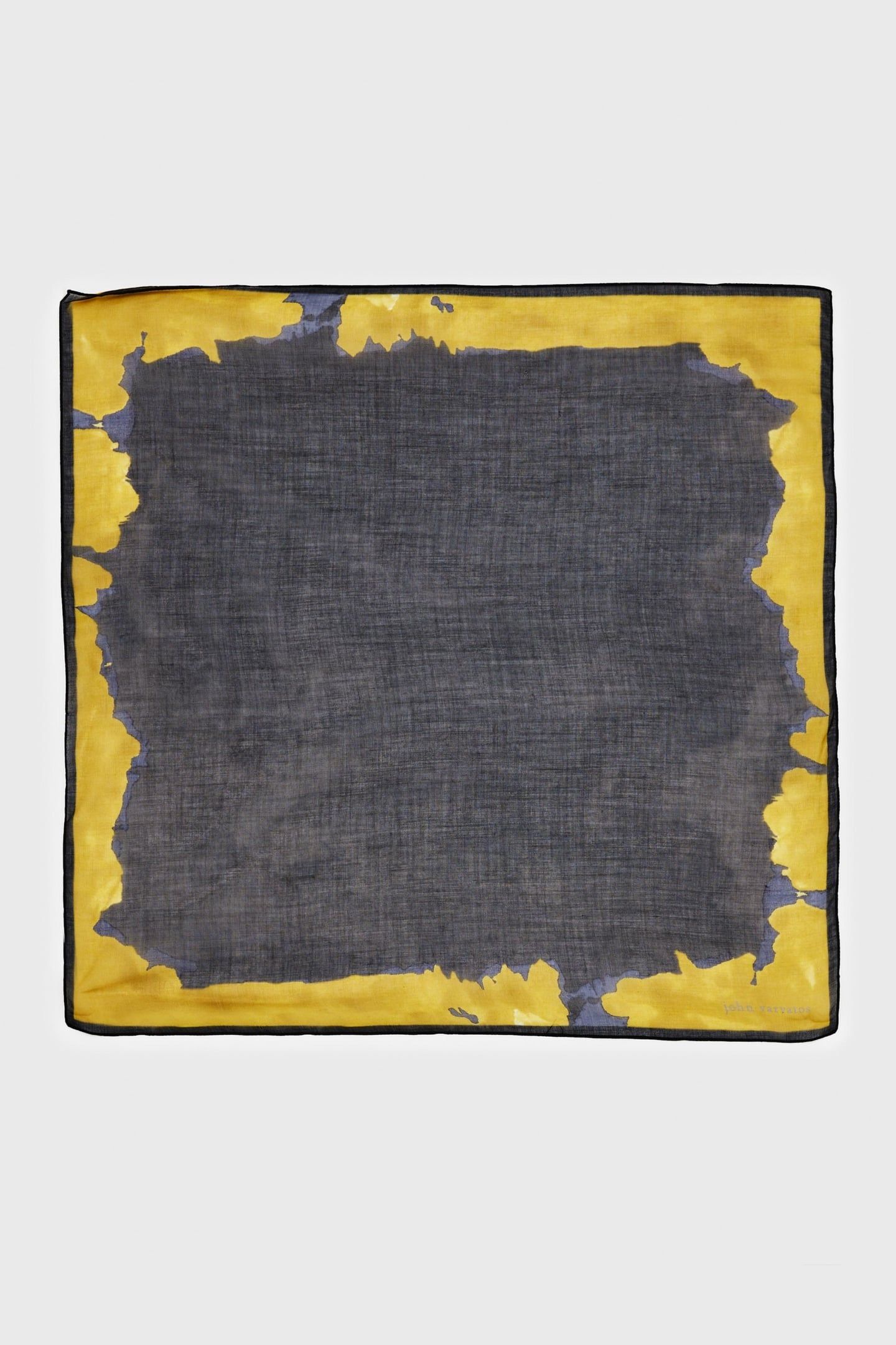 HAND PAINT FRAME BANDANA MUSTARD 2