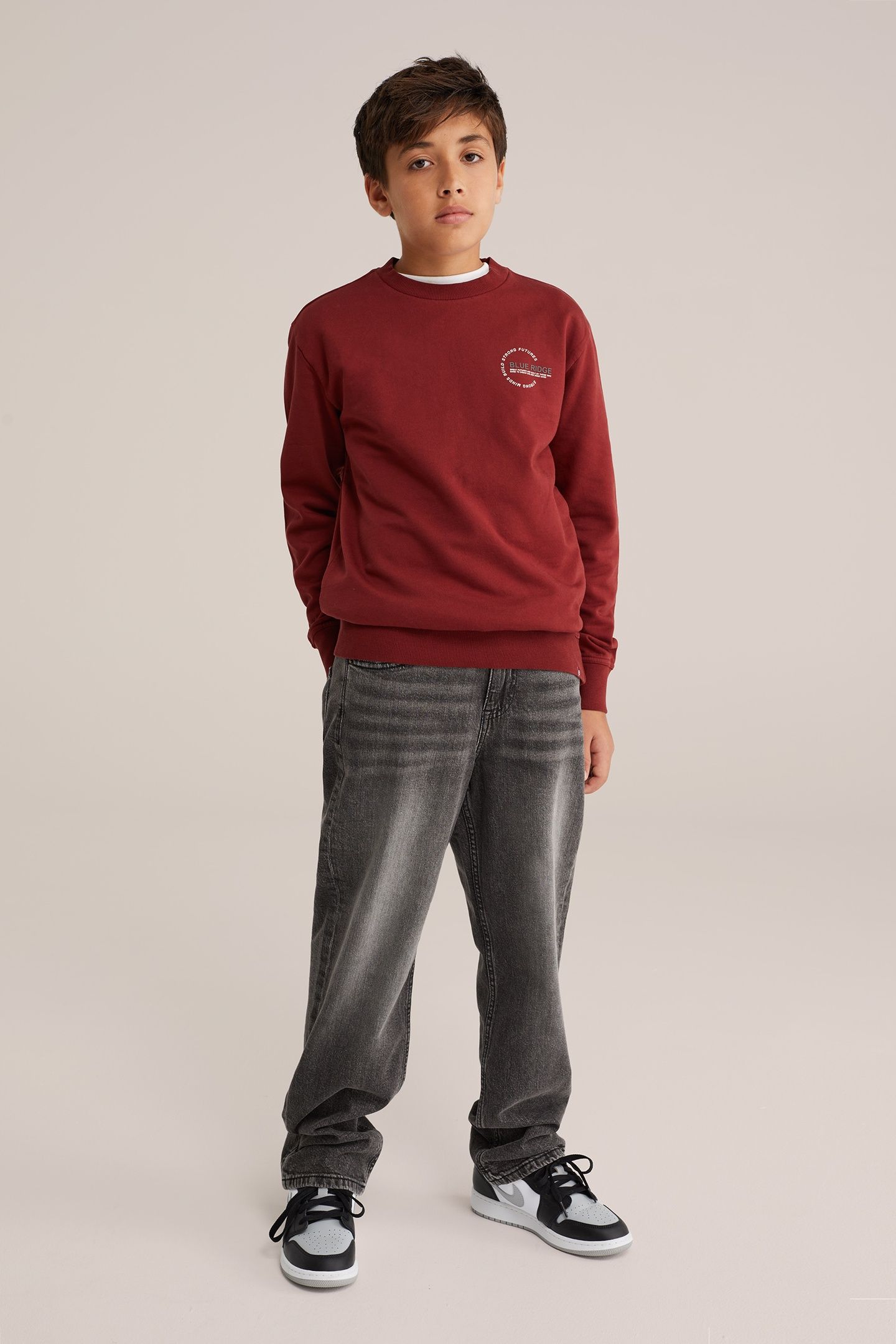 SWEATER BURGUNDY RED 2