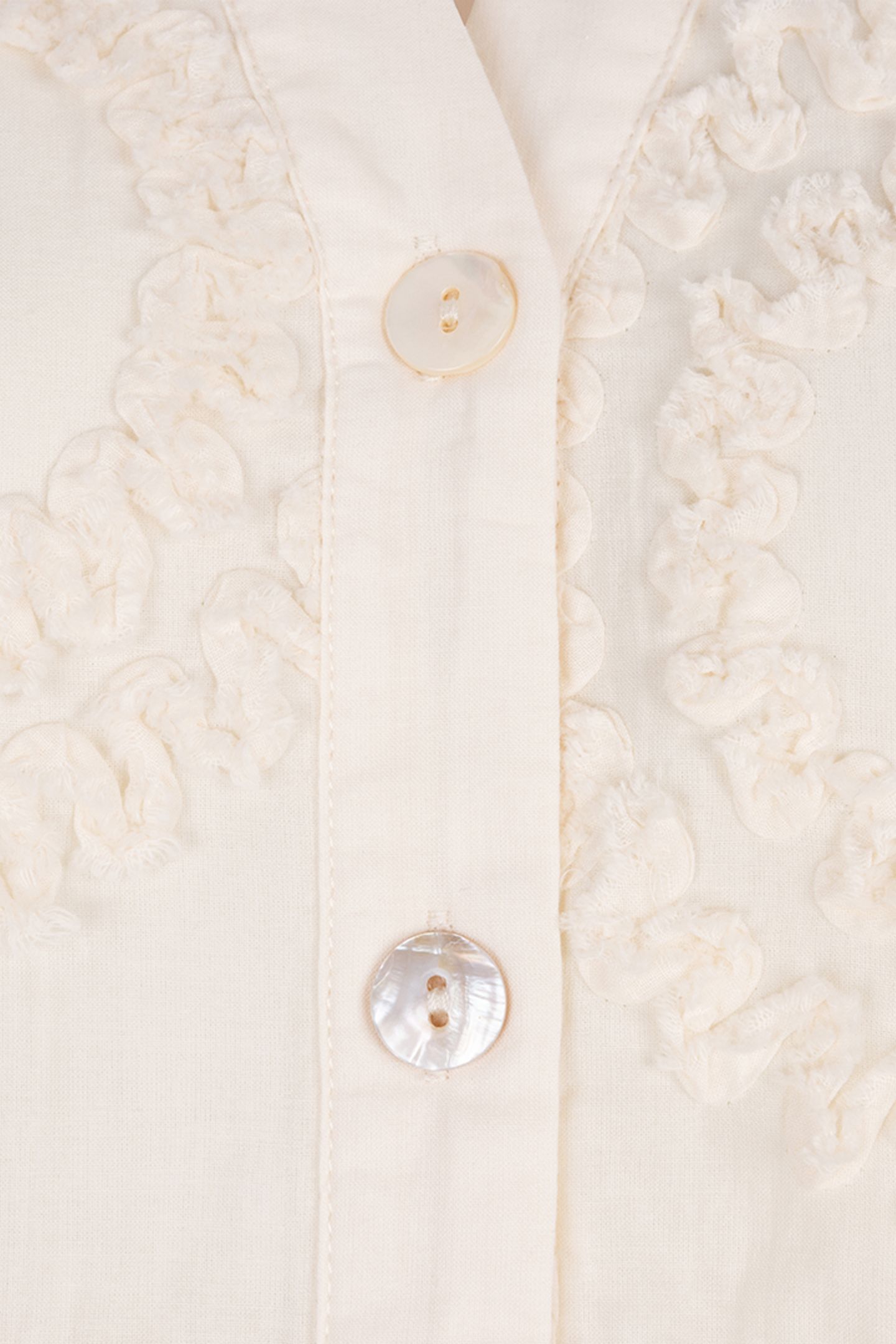 DRESS SLV/LSS 3D CIRCLED EMBROIDERY LIGHT SAND 7