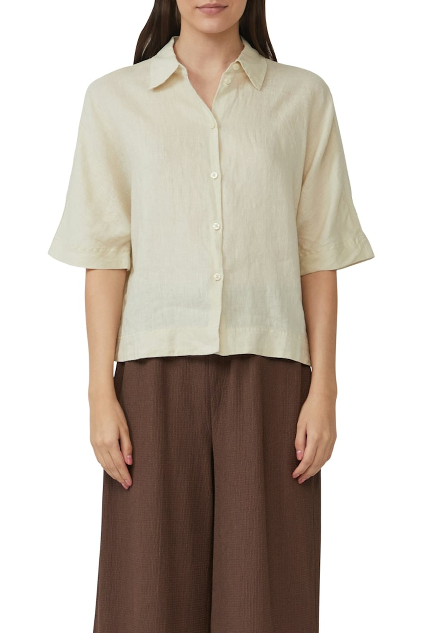 S.OLIVER BLOUSES BEIGE 1