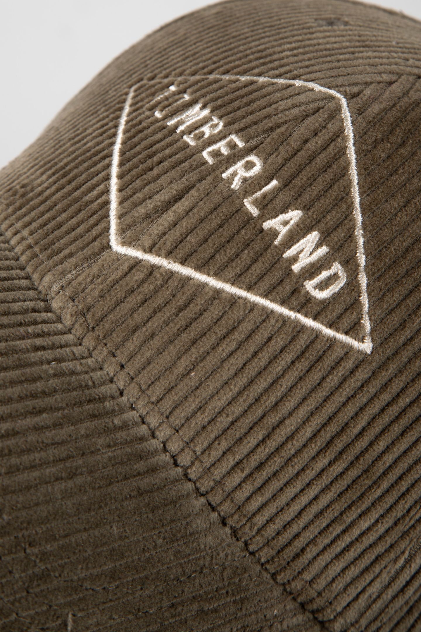 CORDUROY BASEBALL CAP LEAF GREEN 5