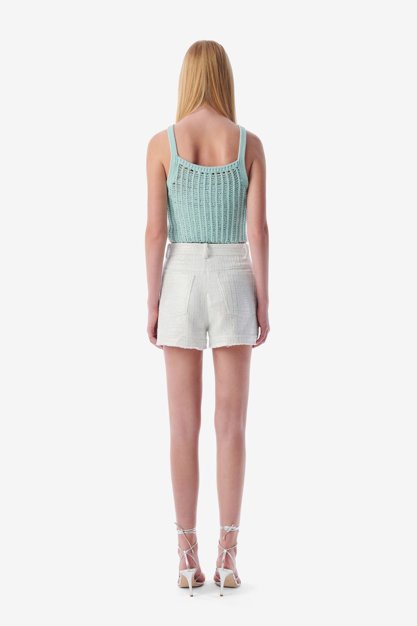 SENDA SHORT WHITE/SILVER 2