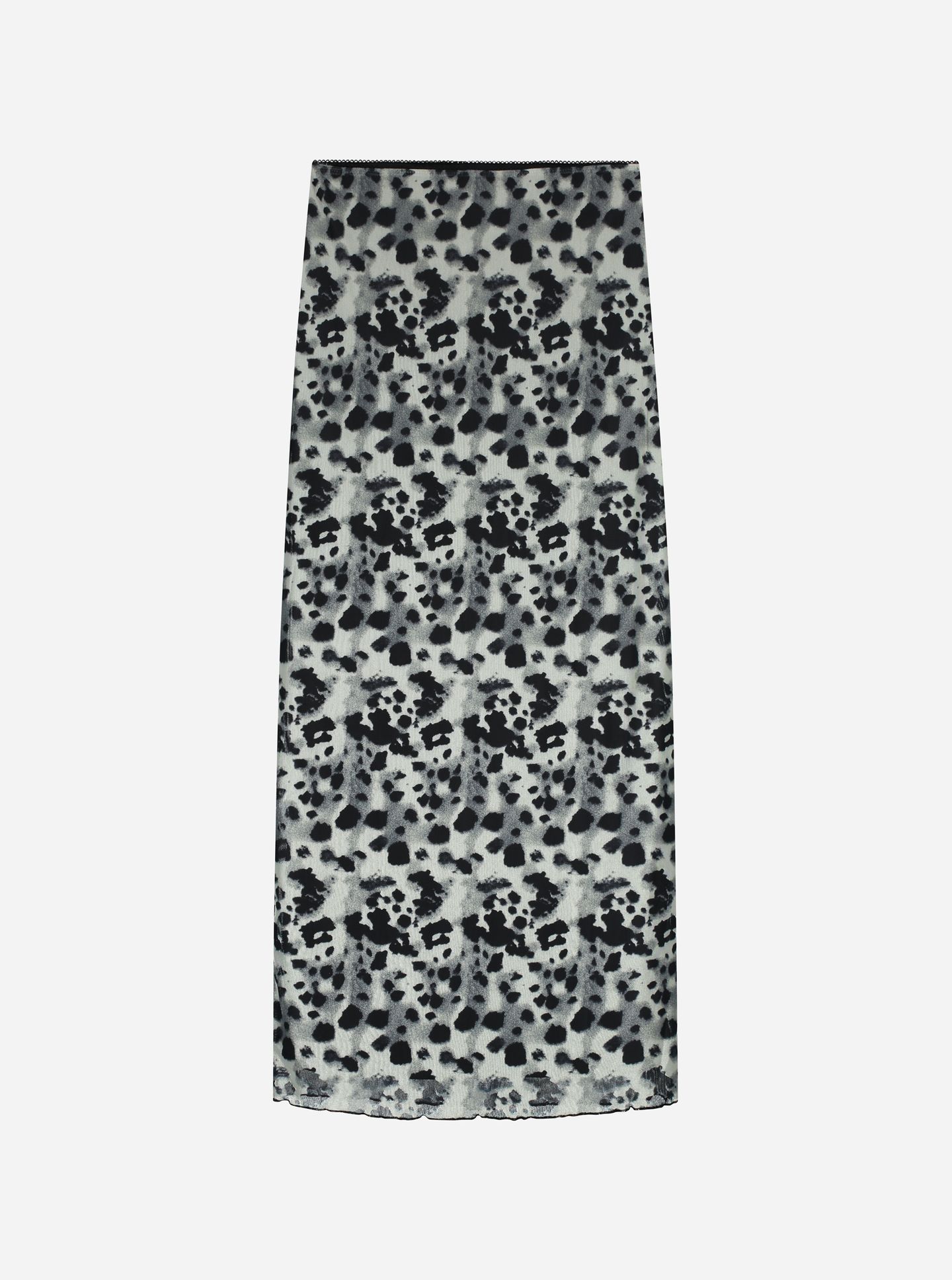 NOUS SOMMES LABELS – RILEY MESH SKIRT GRAY 5