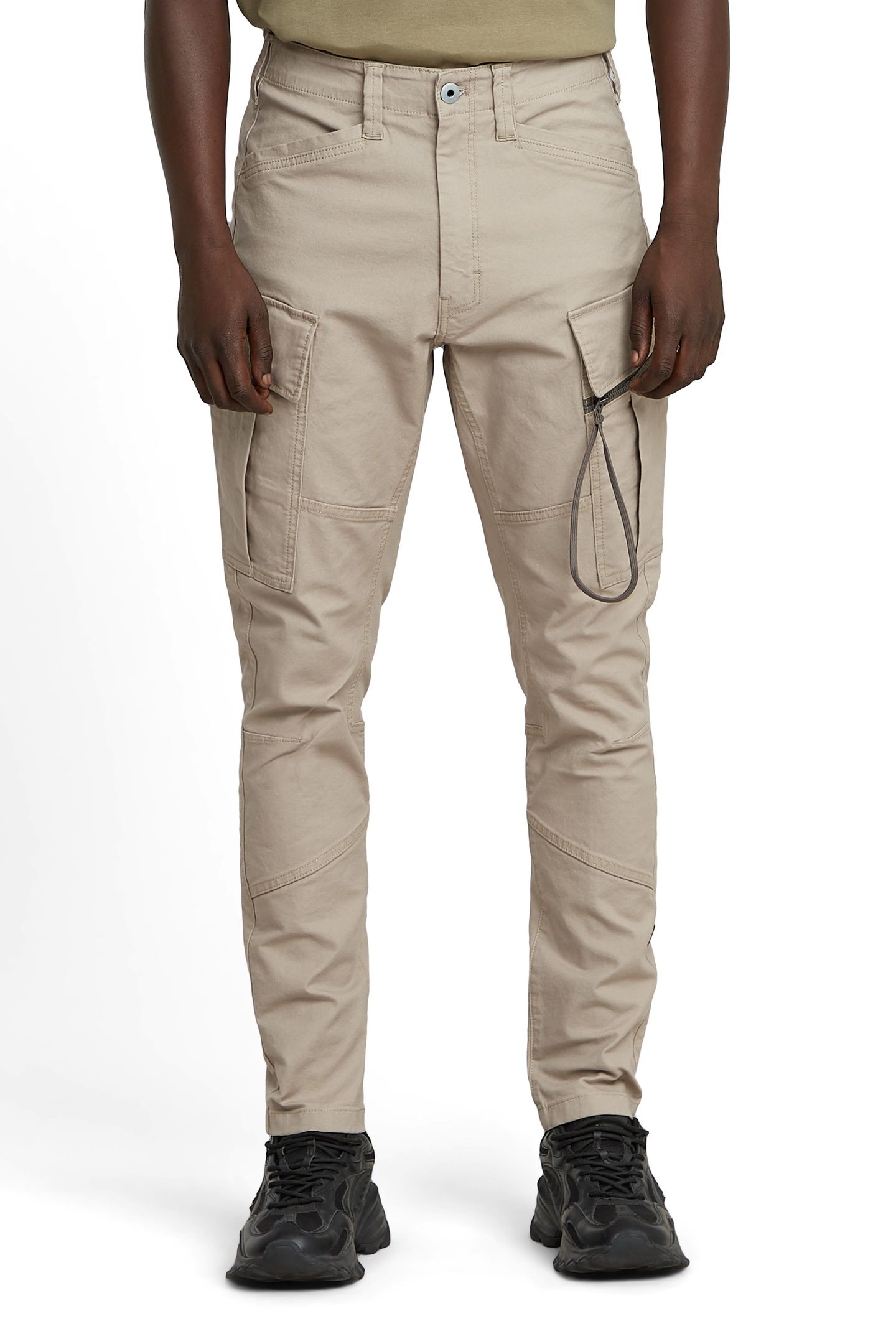 ZIP POCKET 3D SKINNY CARGO 2.0 VINTAGE KHAKI 2