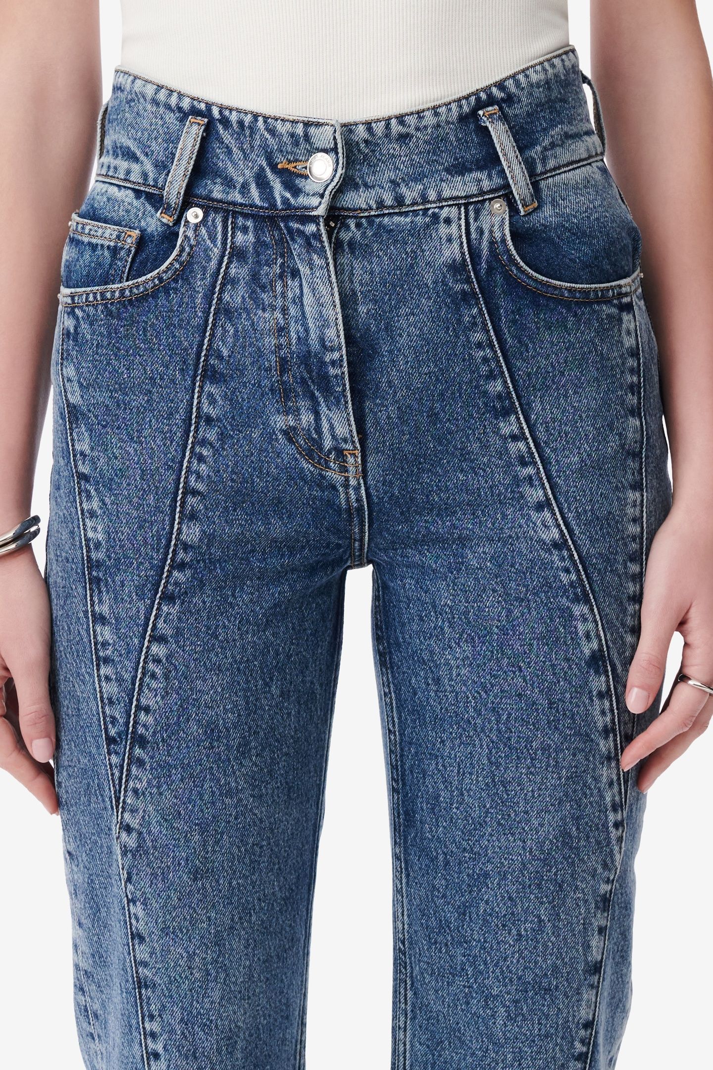 HANIFI TROUSER MID BLUE 7