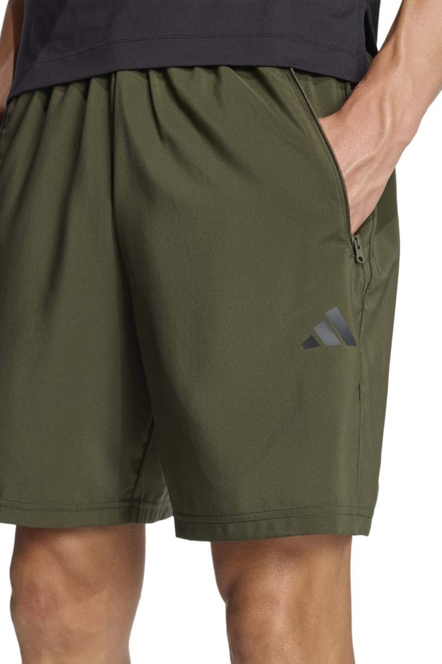 UNISEX PERFORMANCE TRAIN ESSENTIALS WOVEN TRAINING SHORTS NI 4