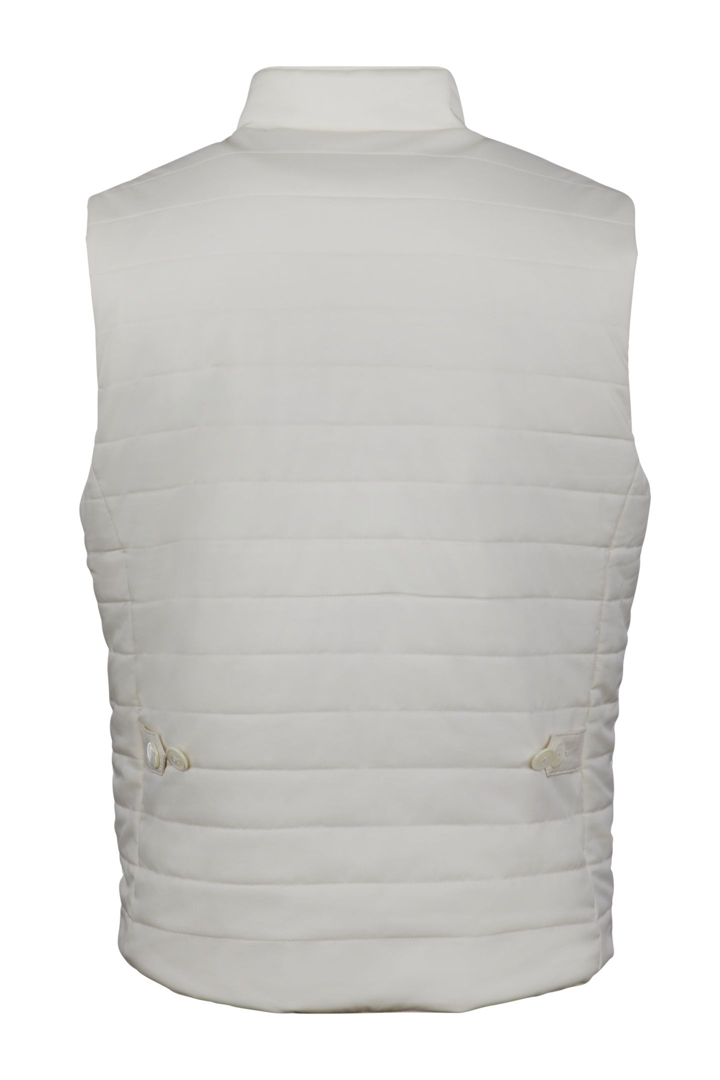 DRESSED MID LAYER GILET OFFWHITE 2