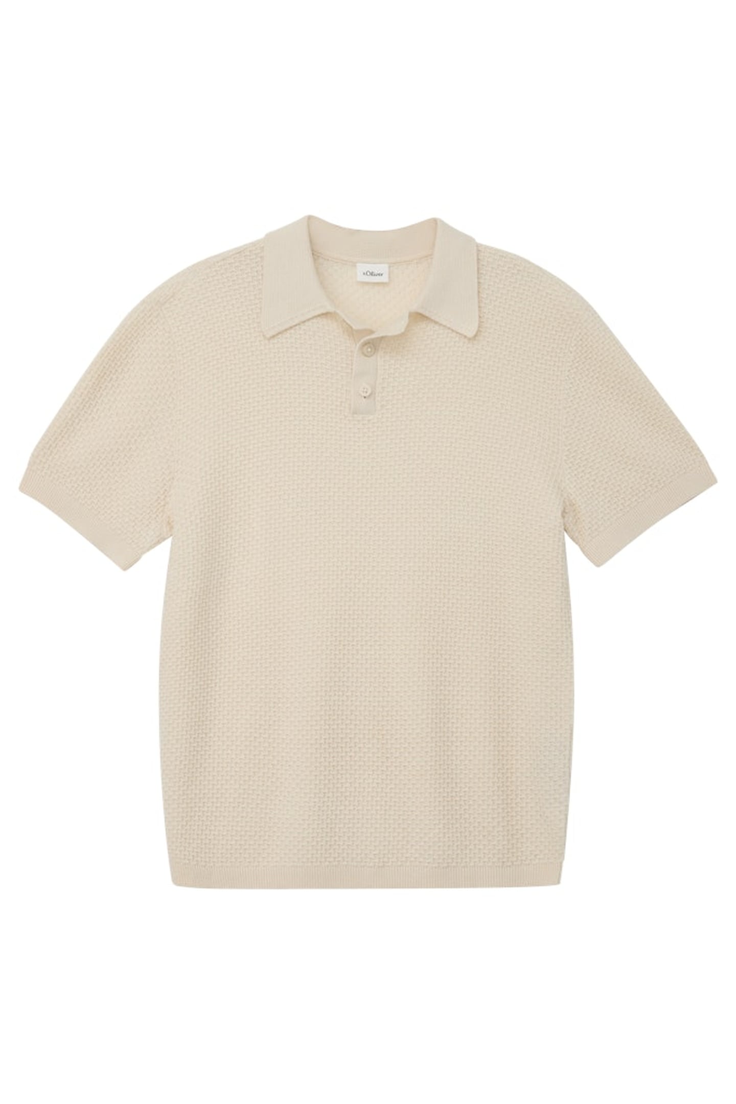 S.OLIVER PULLOVER SHORTSLEEVE GREY/BLACK 1