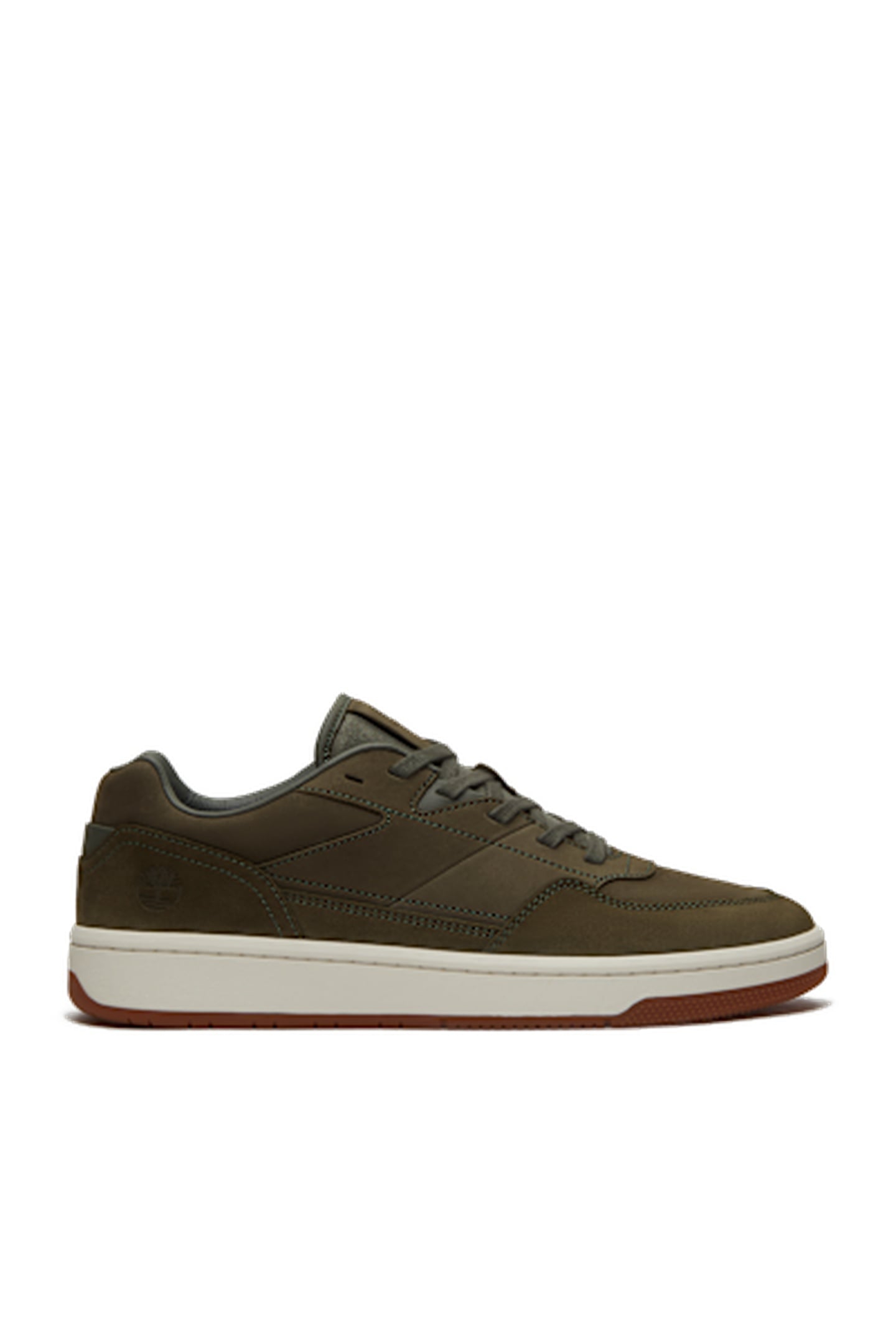 LOW LACE UP SNEAKER DARK GREEN 1