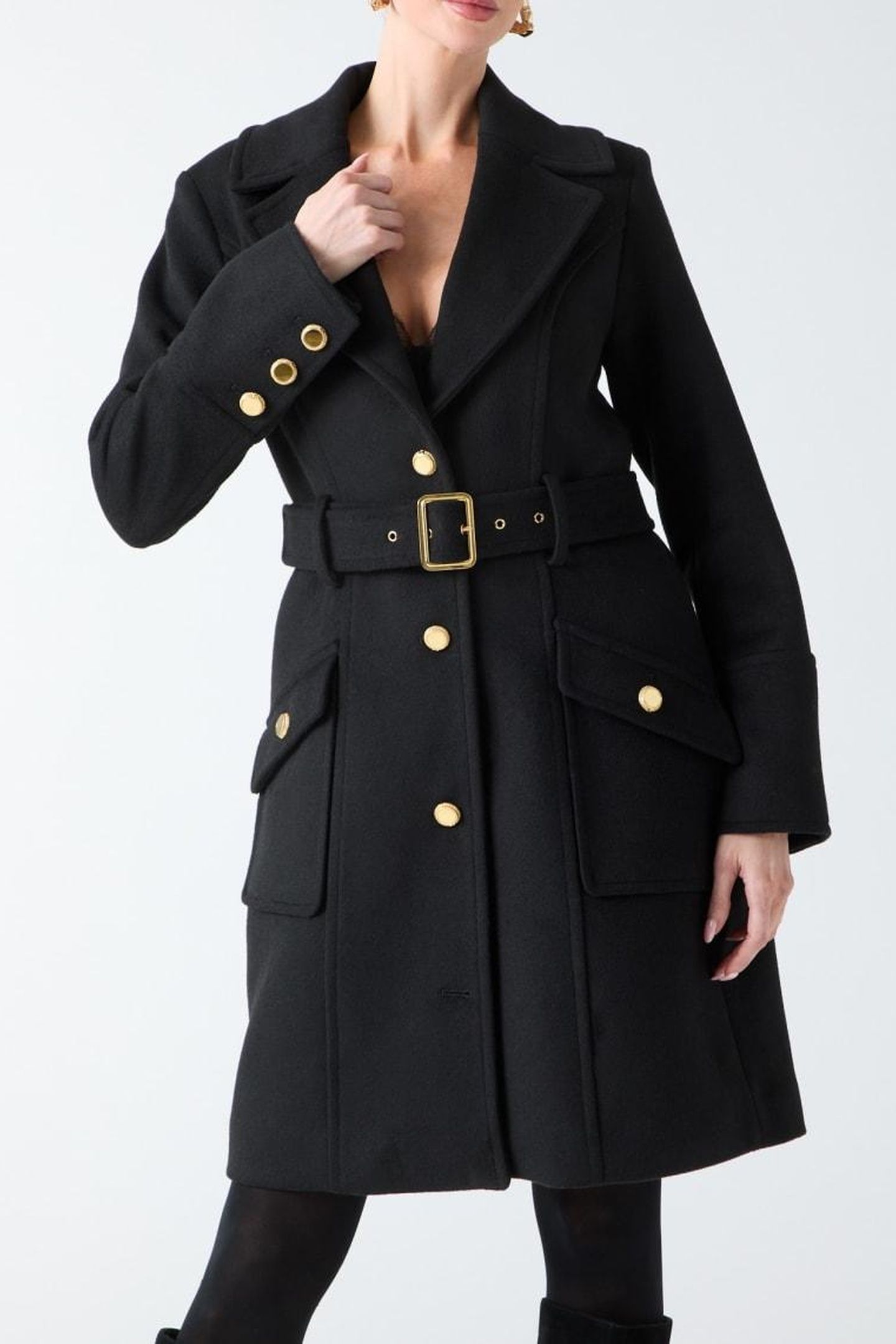 NEW ALICE COAT JET BLACK A996 3