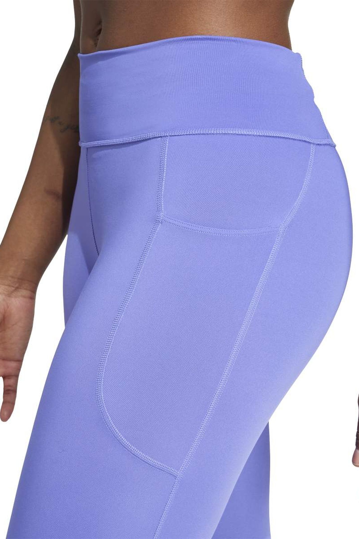 PERFORMANCE ADIDAS DAILYRUN 3 STRIPES 7/8 LEGGINGS SEMI COBA 5