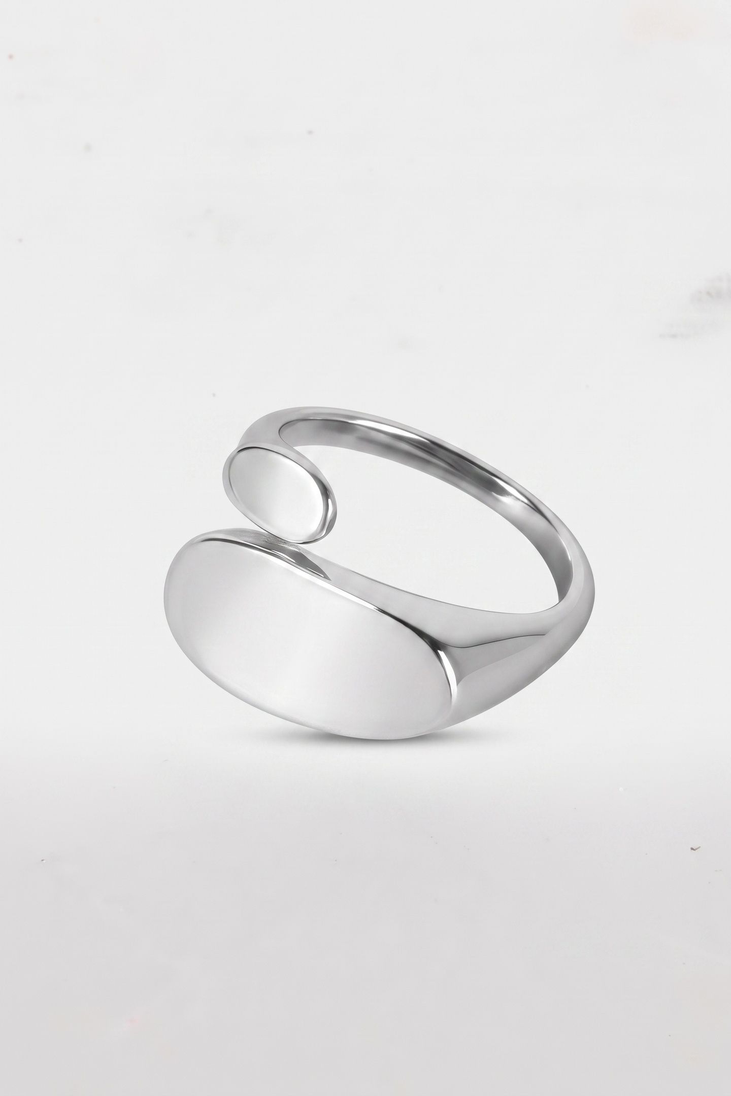 ISLAND RING SILVER / 56-60 3