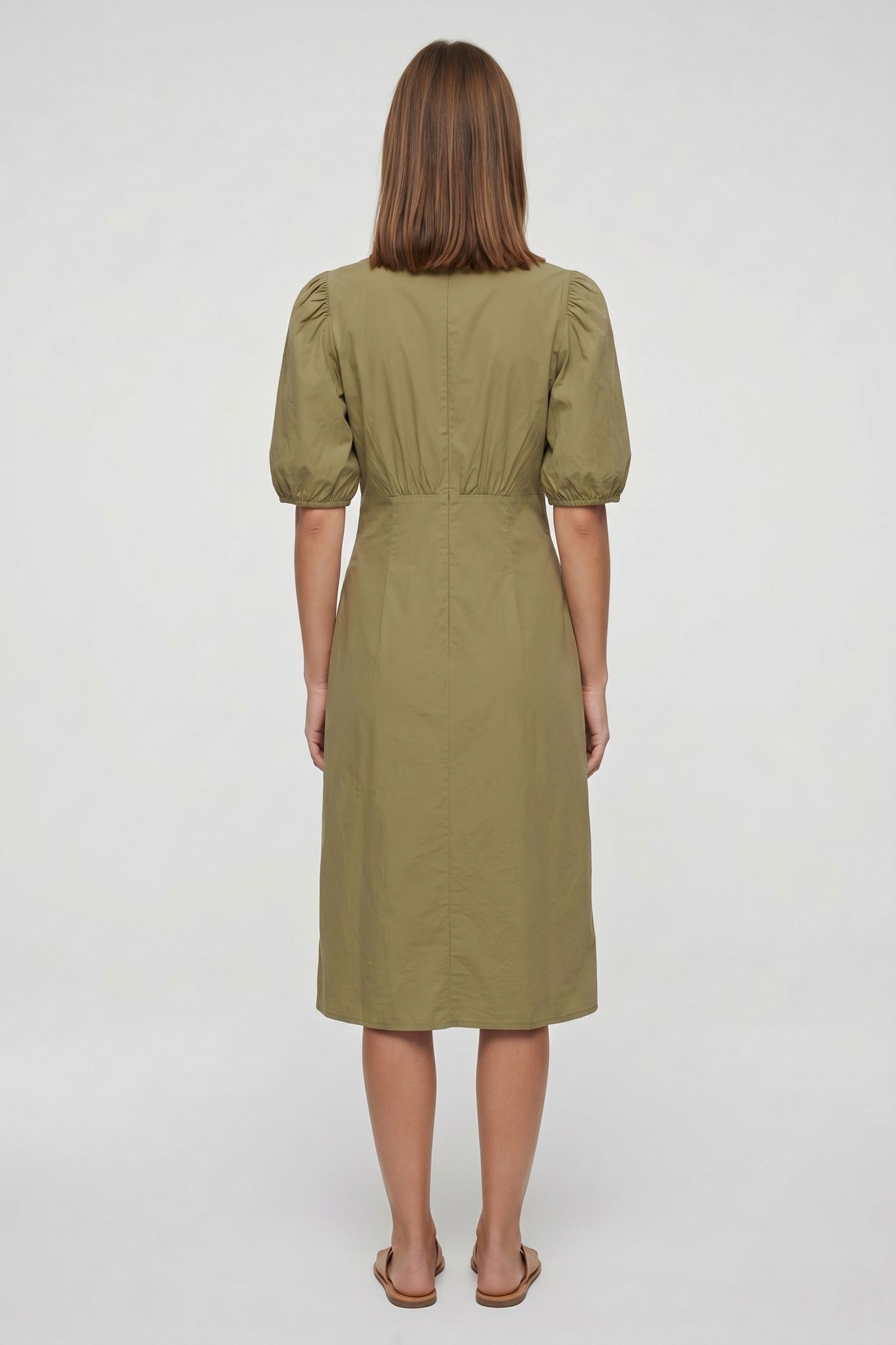 ROBE PAMELA KAKI 2