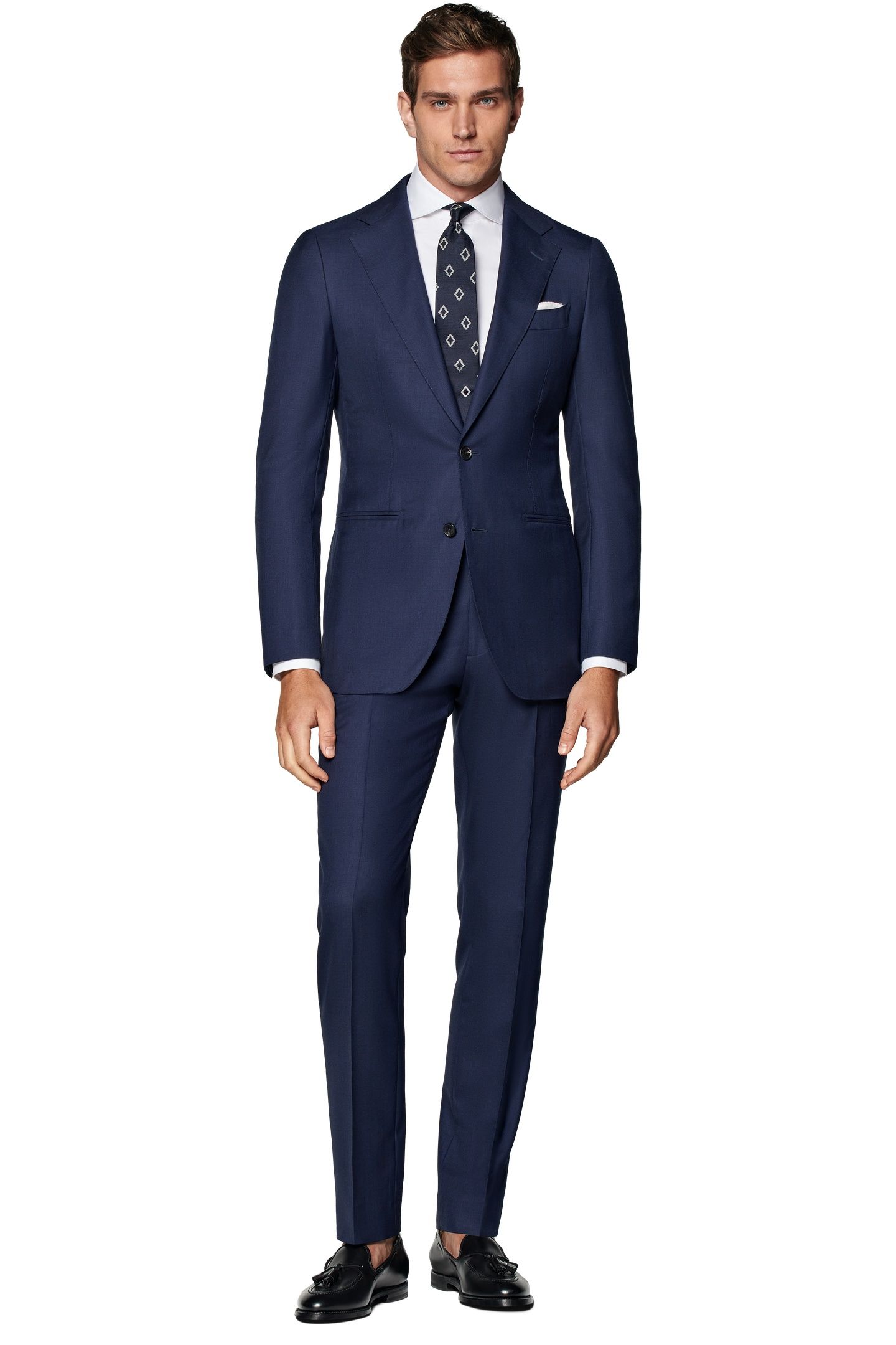 NAVY PURE WOOL S150'S HAVANA NESTED SUITS NAVY 5