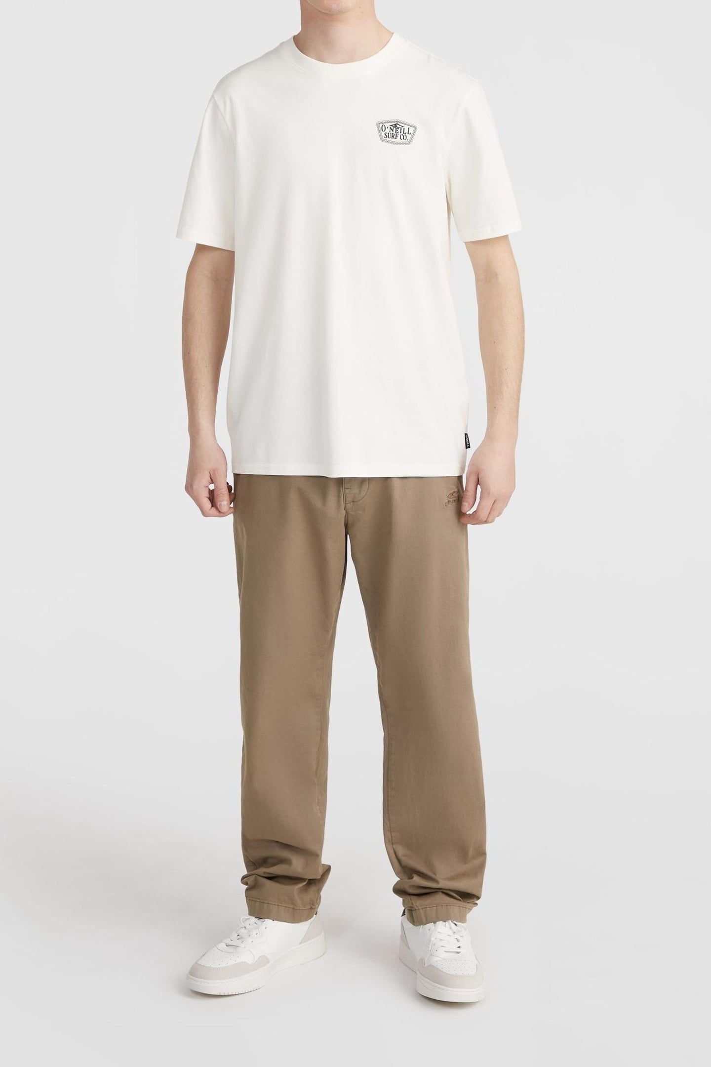 O'NEILL SMALL CHEST PRINT T-SHIRT SNOW WHITE 1