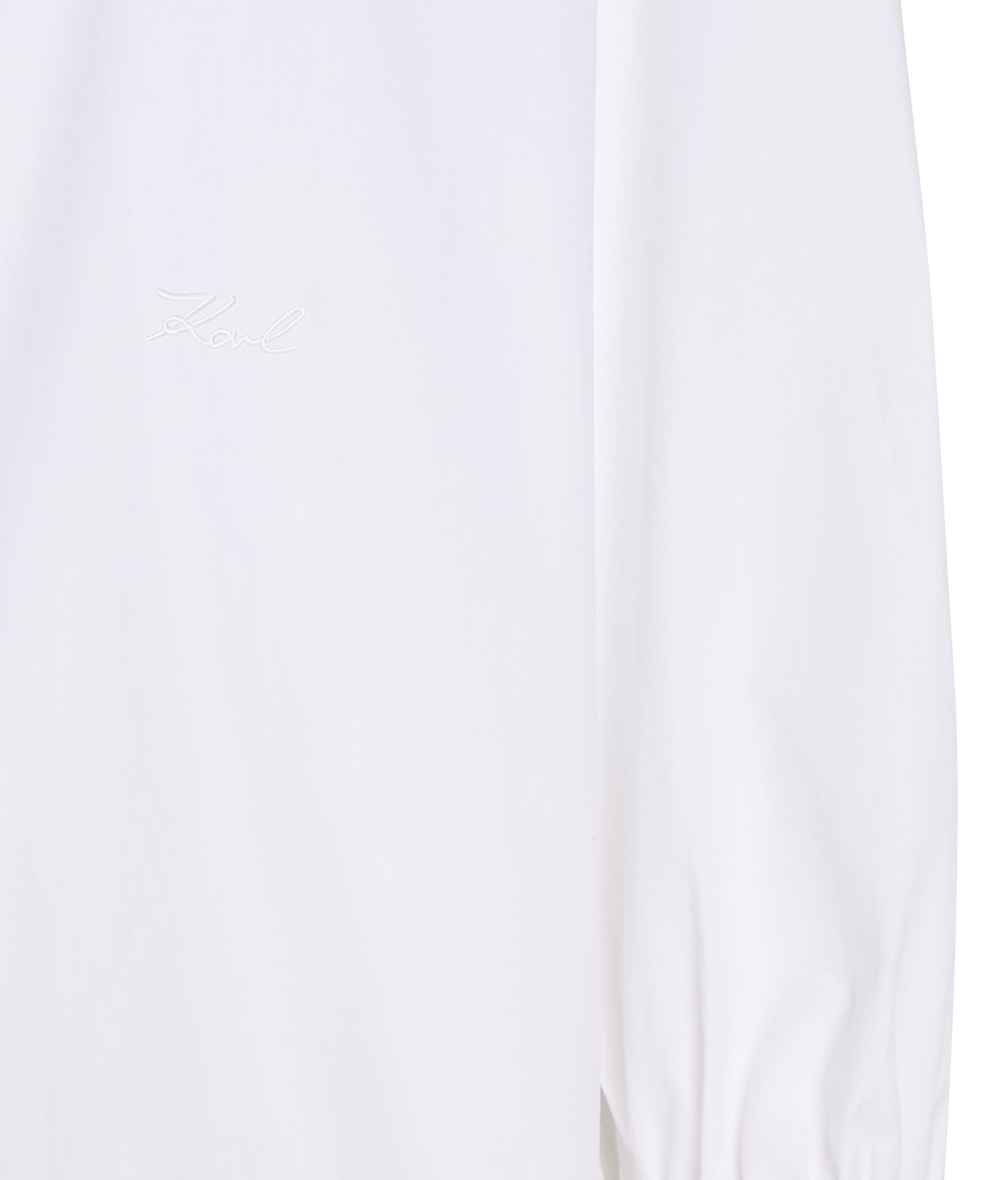 RHINESTONE COLLAR SHIRT WHITE 5