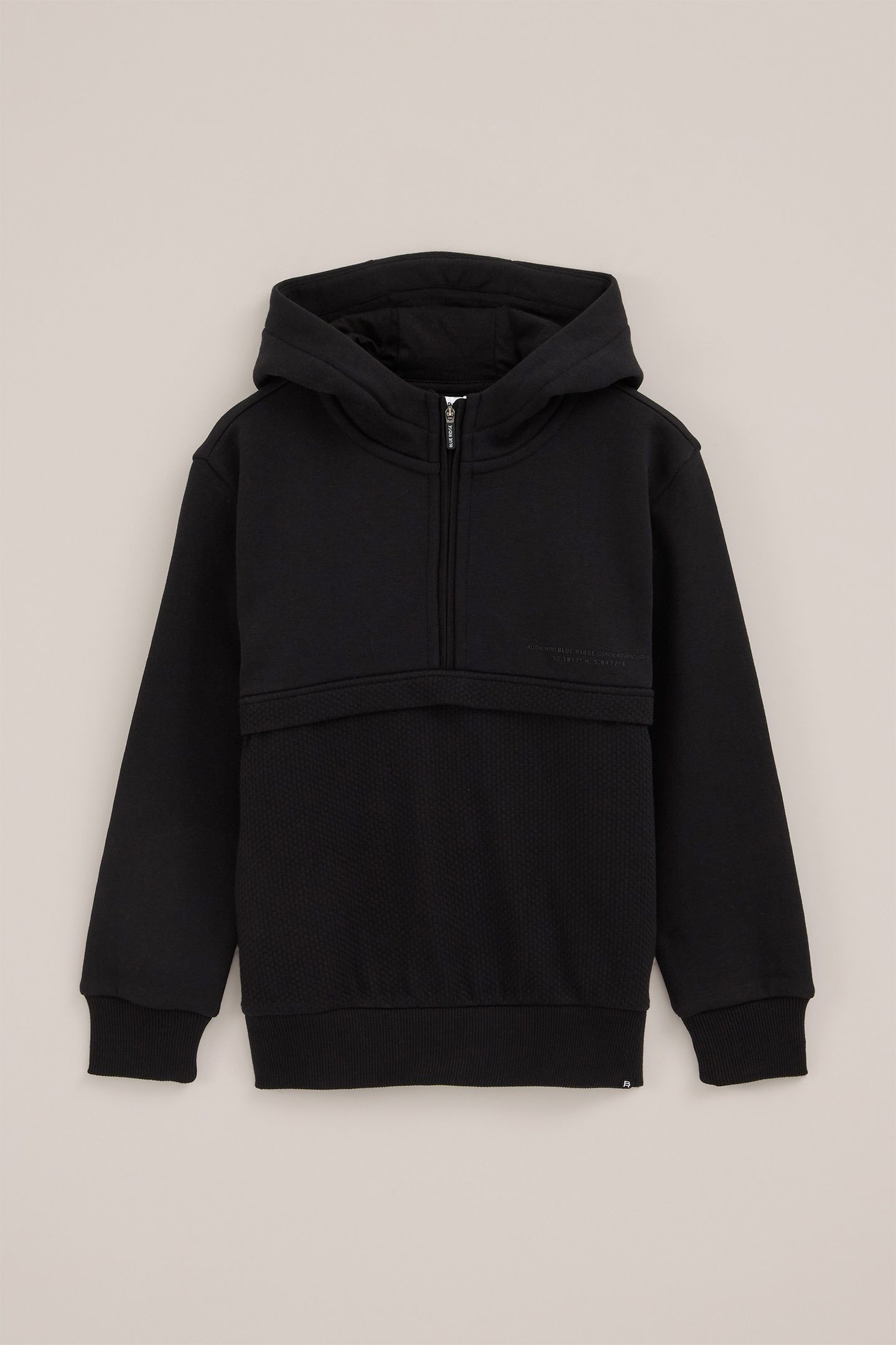 HALFWAY ZIPPER BLACK 3