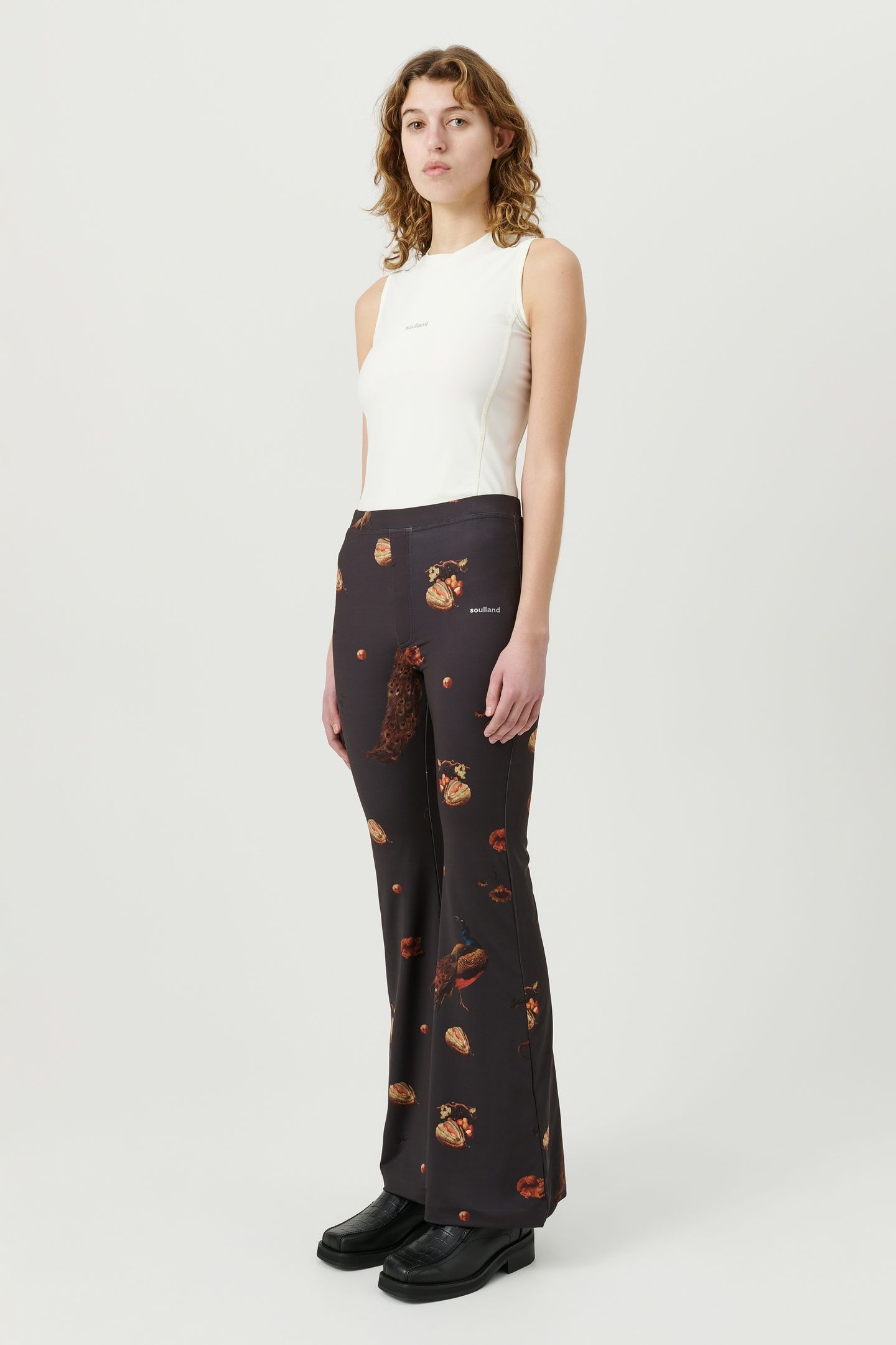 HAVEN PANTS BLACK AOP 1