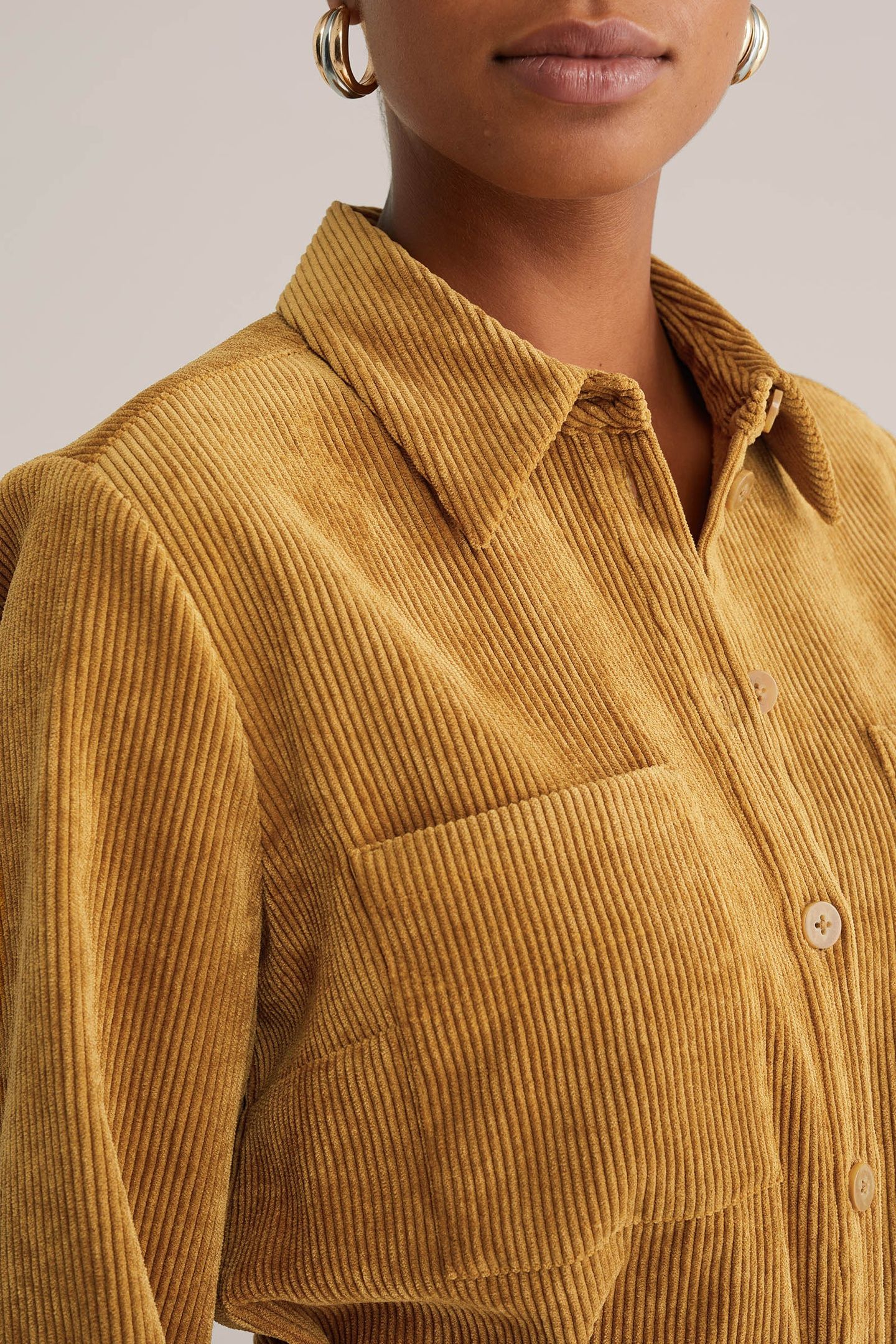DRESS MID LENGTH OCHRE YELLOW 5