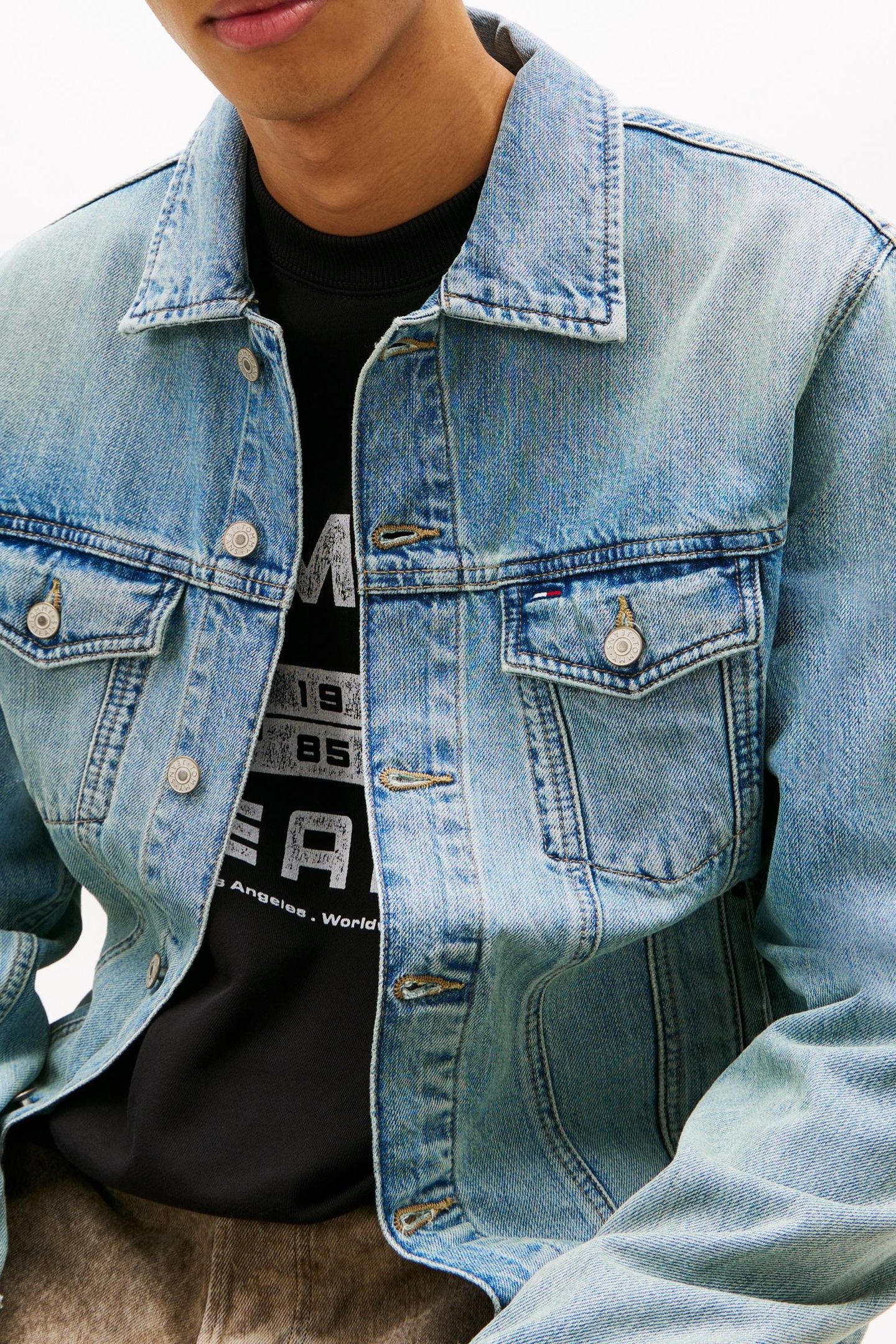 RYAN REGULAR TRUCKER JACKET DENIM LIGHT 5