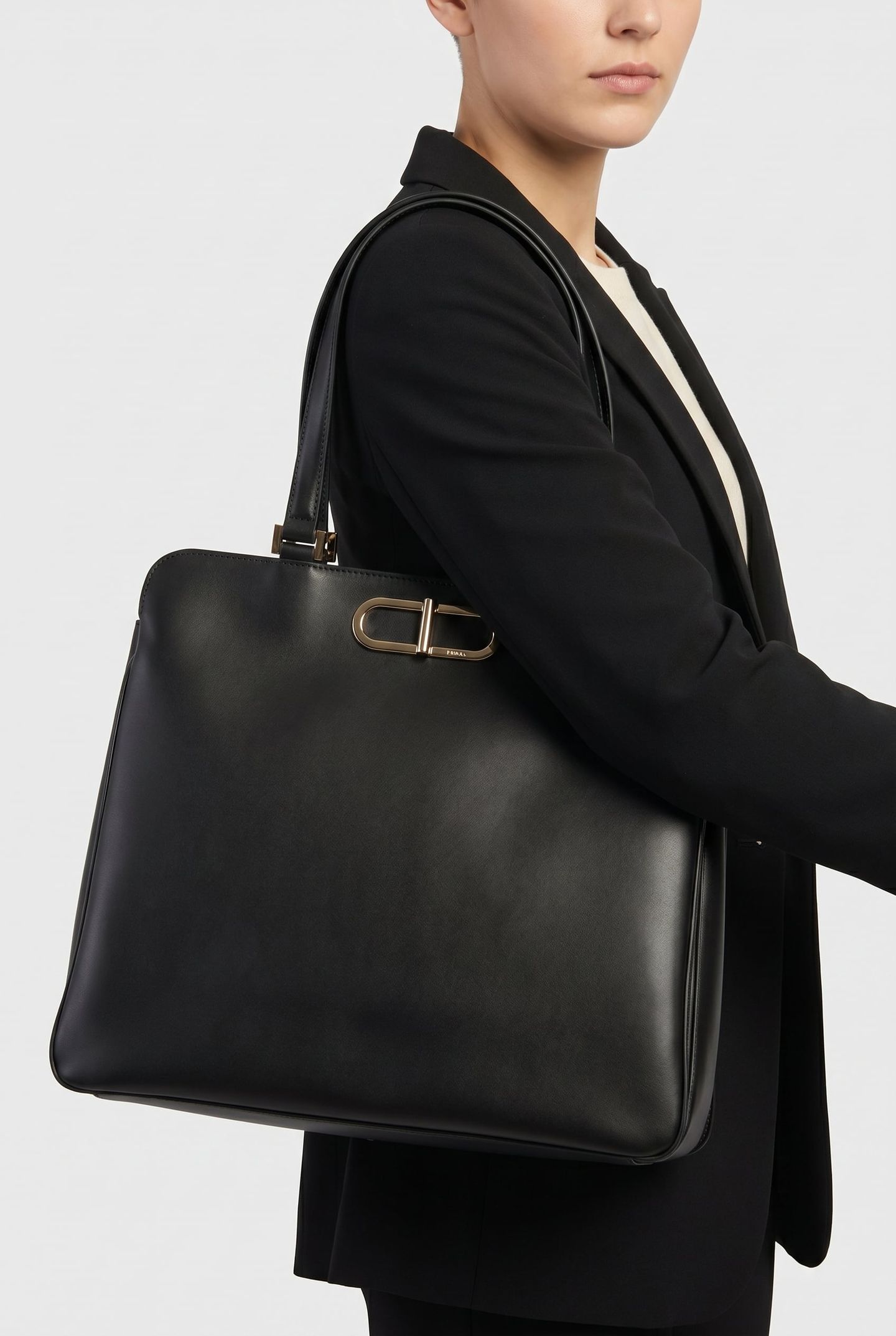 TEIA LARGE TOTE NERO 3