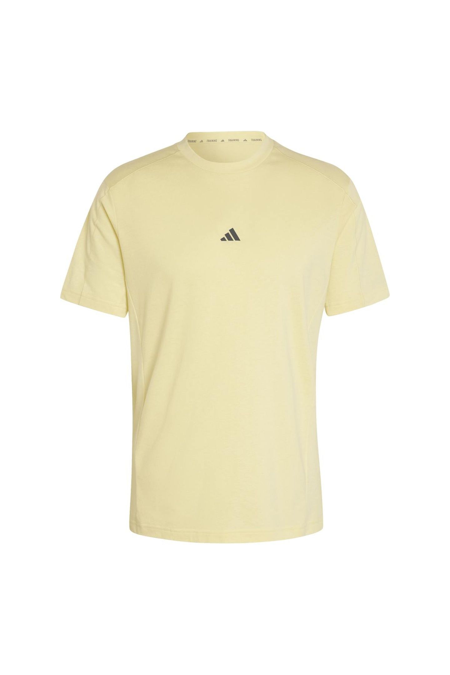 UNISEX PERFORMANCE ADIDAS YOGA TEE ALMOST YELLOW 6