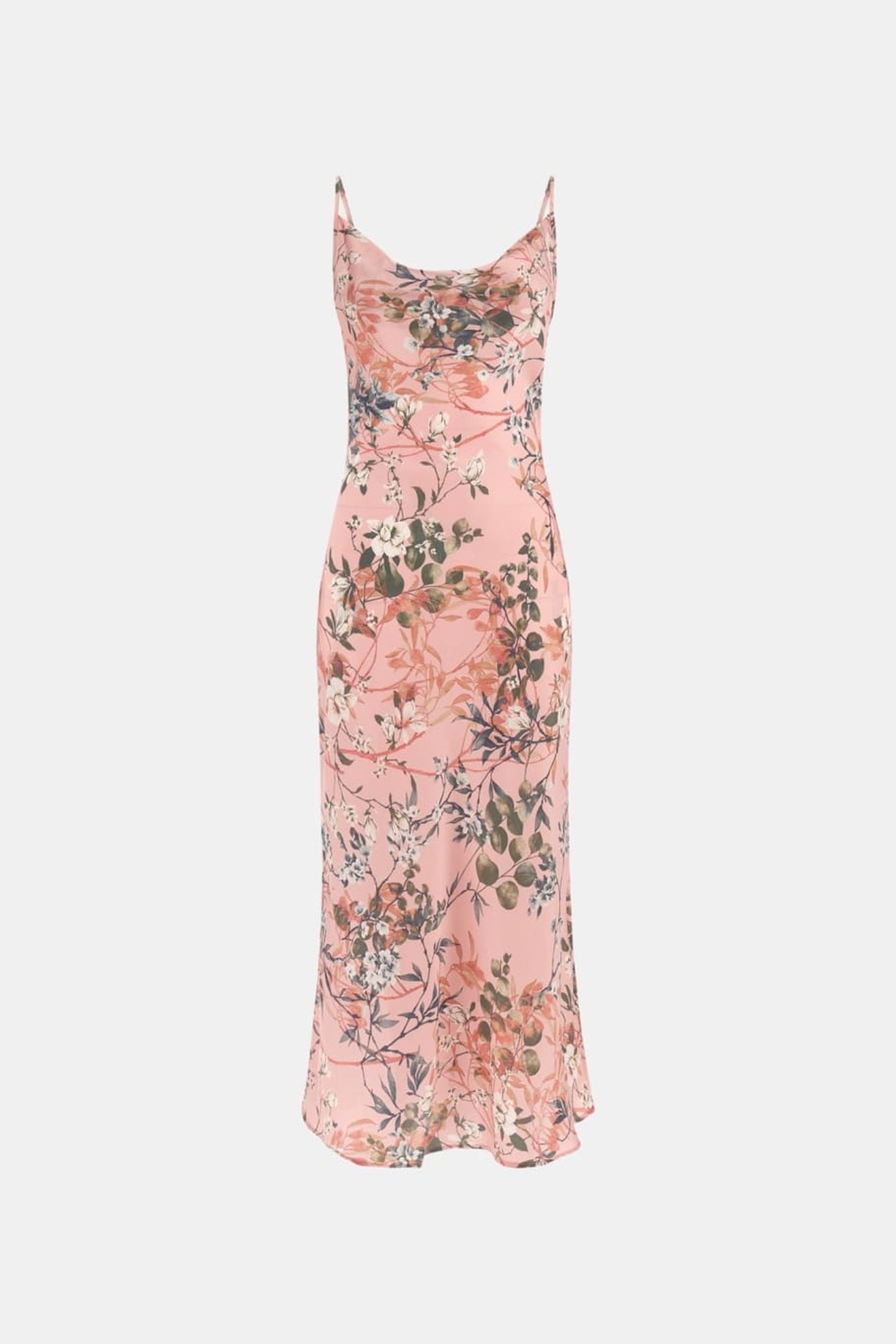 GUESS ECO AKILINA DRESS EUCALYPTUS FLORAL PR 1