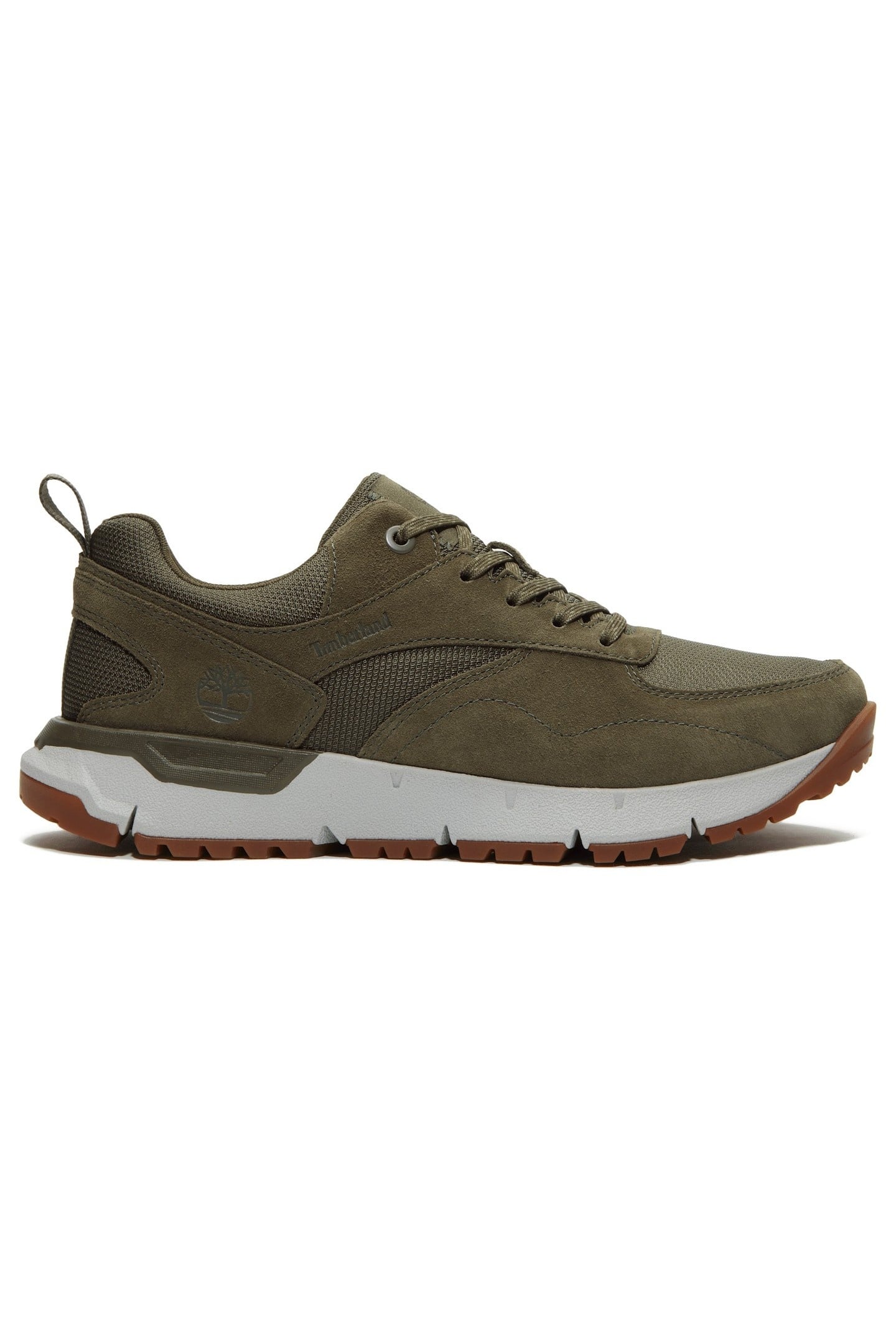 LOW LACE UP SNEAKER DARK GREEN 1