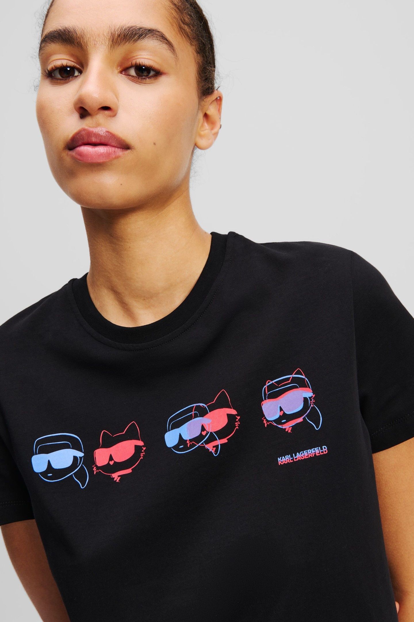 IKON COLOUR REGULAR T-SHIRT BLACK 3